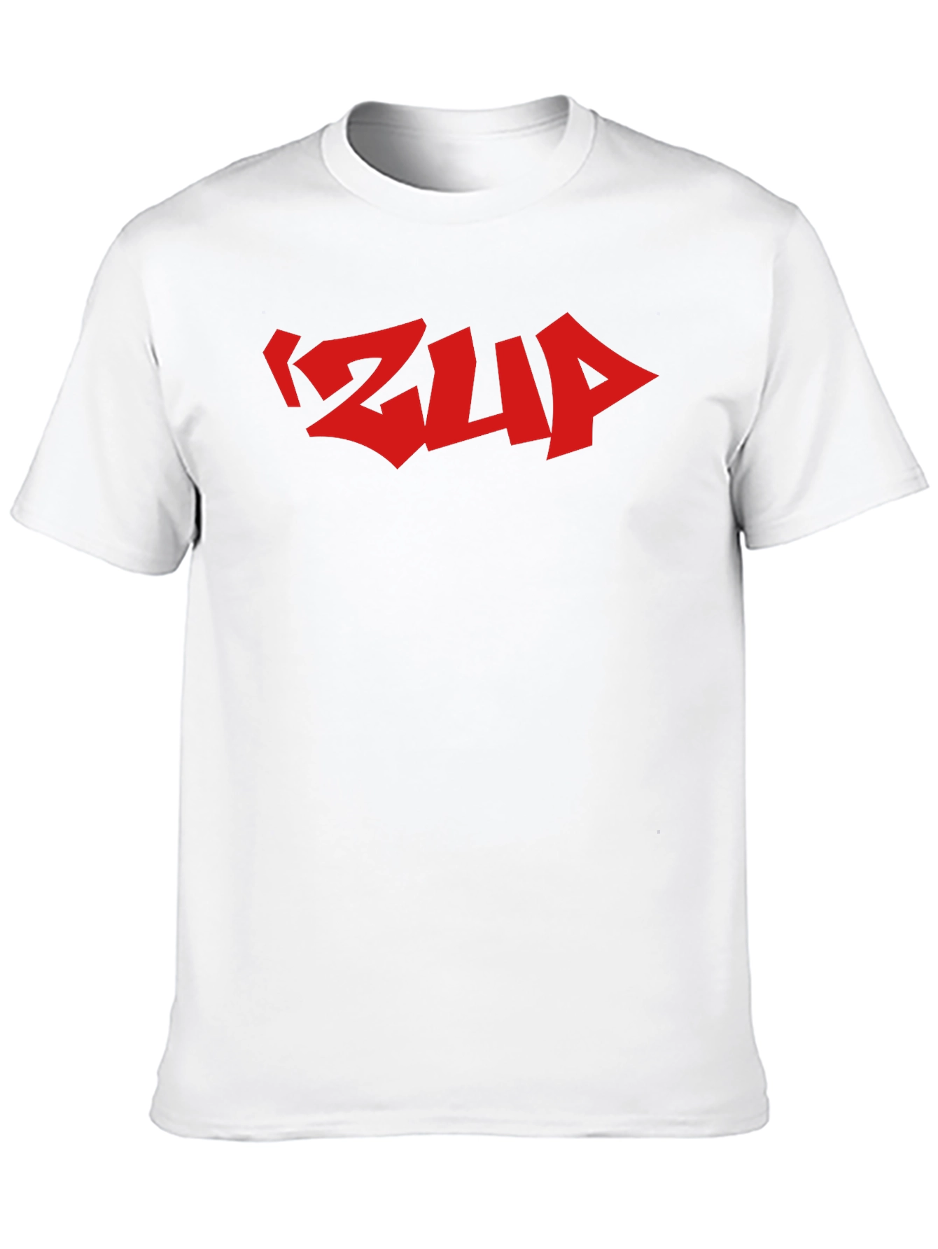 IZLIP Graphic T-Shirt - Black Crew Neck Tee