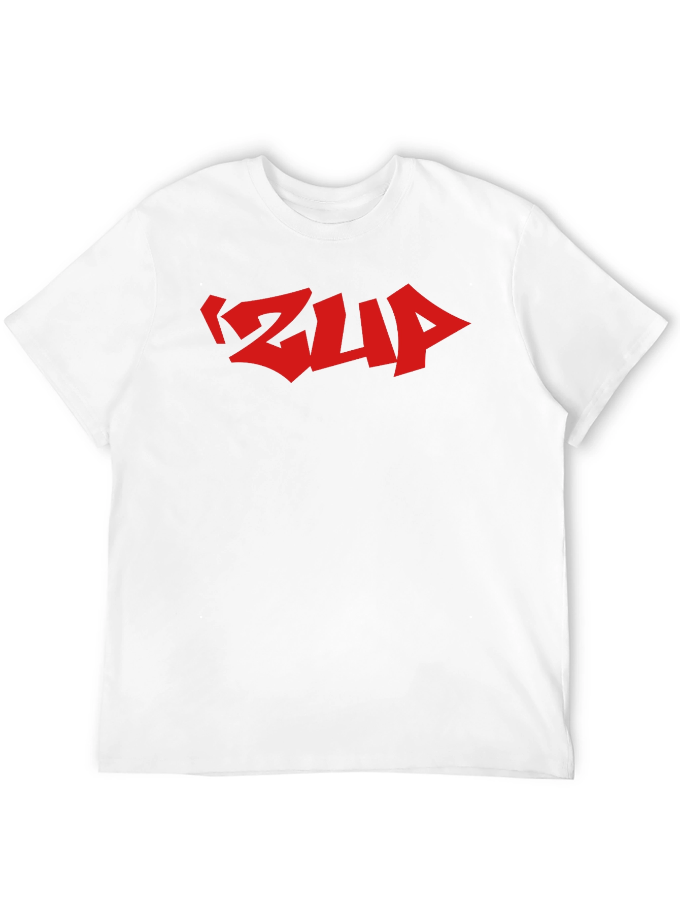 IZLIP Graphic T-Shirt - Black Crew Neck Tee