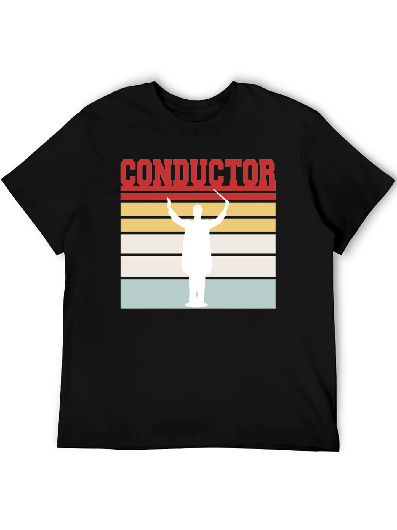 Conductor T-Shirt - Retro Orchestra Leader Design