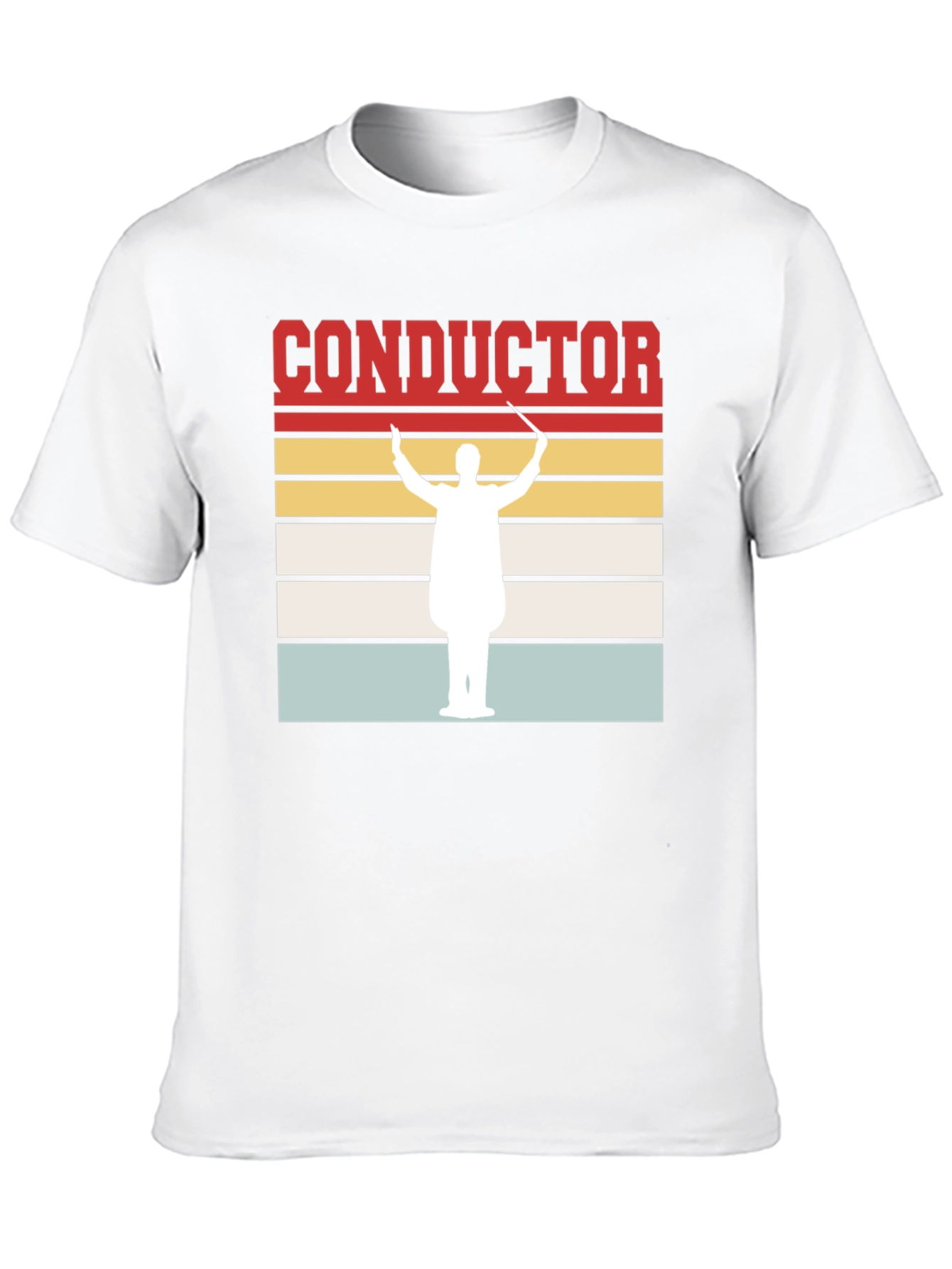 Conductor T-Shirt - Retro Orchestra Leader Design