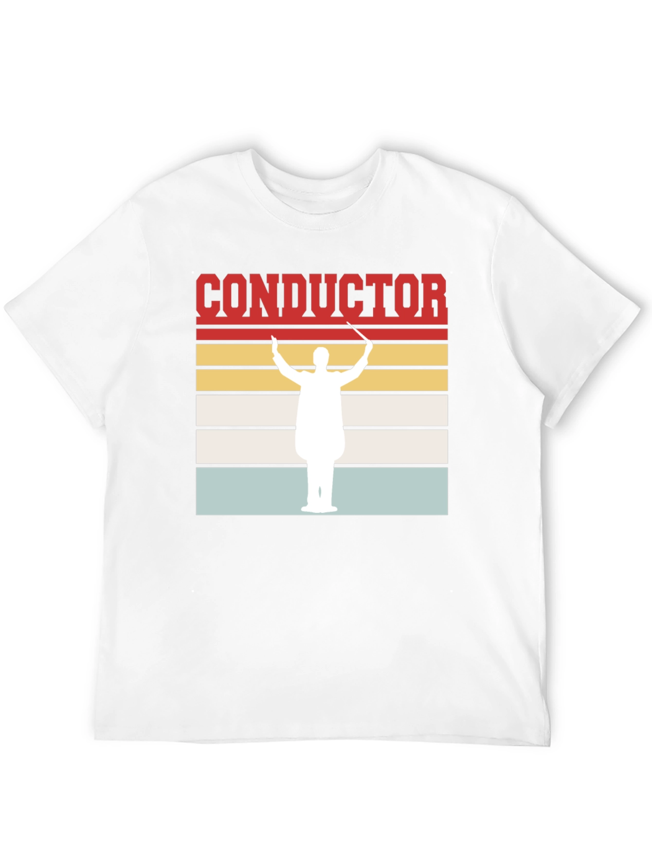 Conductor T-Shirt - Retro Orchestra Leader Design