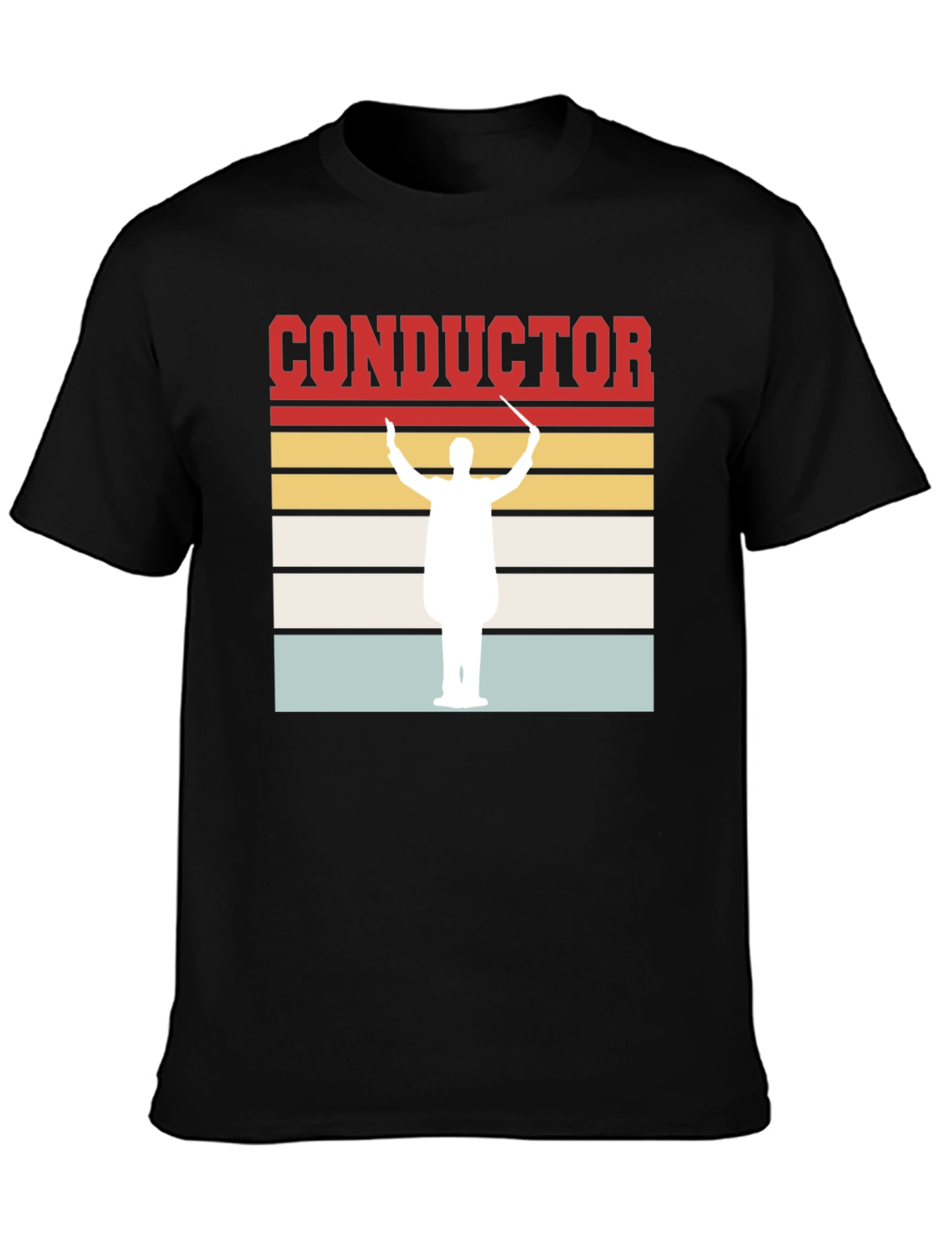 Conductor T-Shirt - Retro Orchestra Leader Design