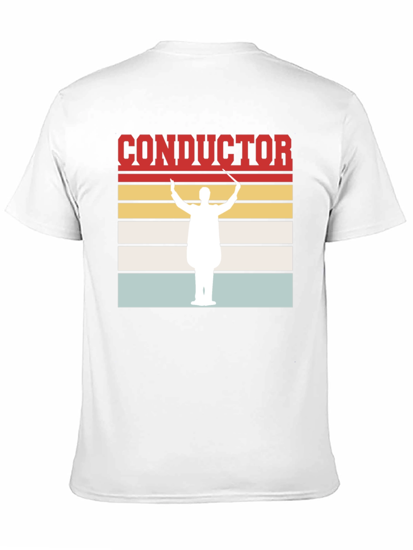 Conductor T-Shirt - Retro Orchestra Leader Design