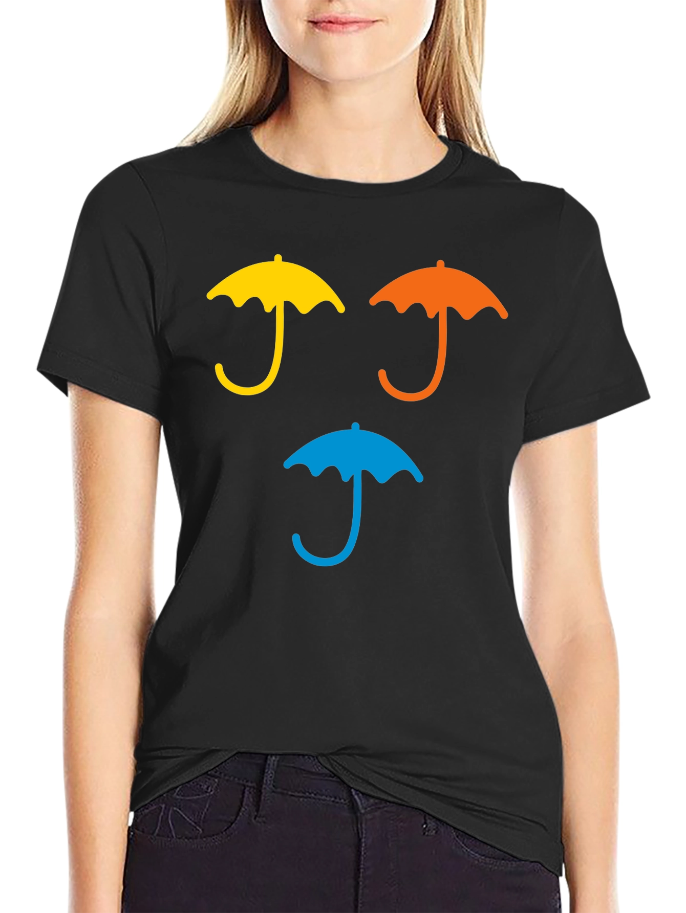 Umbrella Graphic T-Shirt - Casual Wear