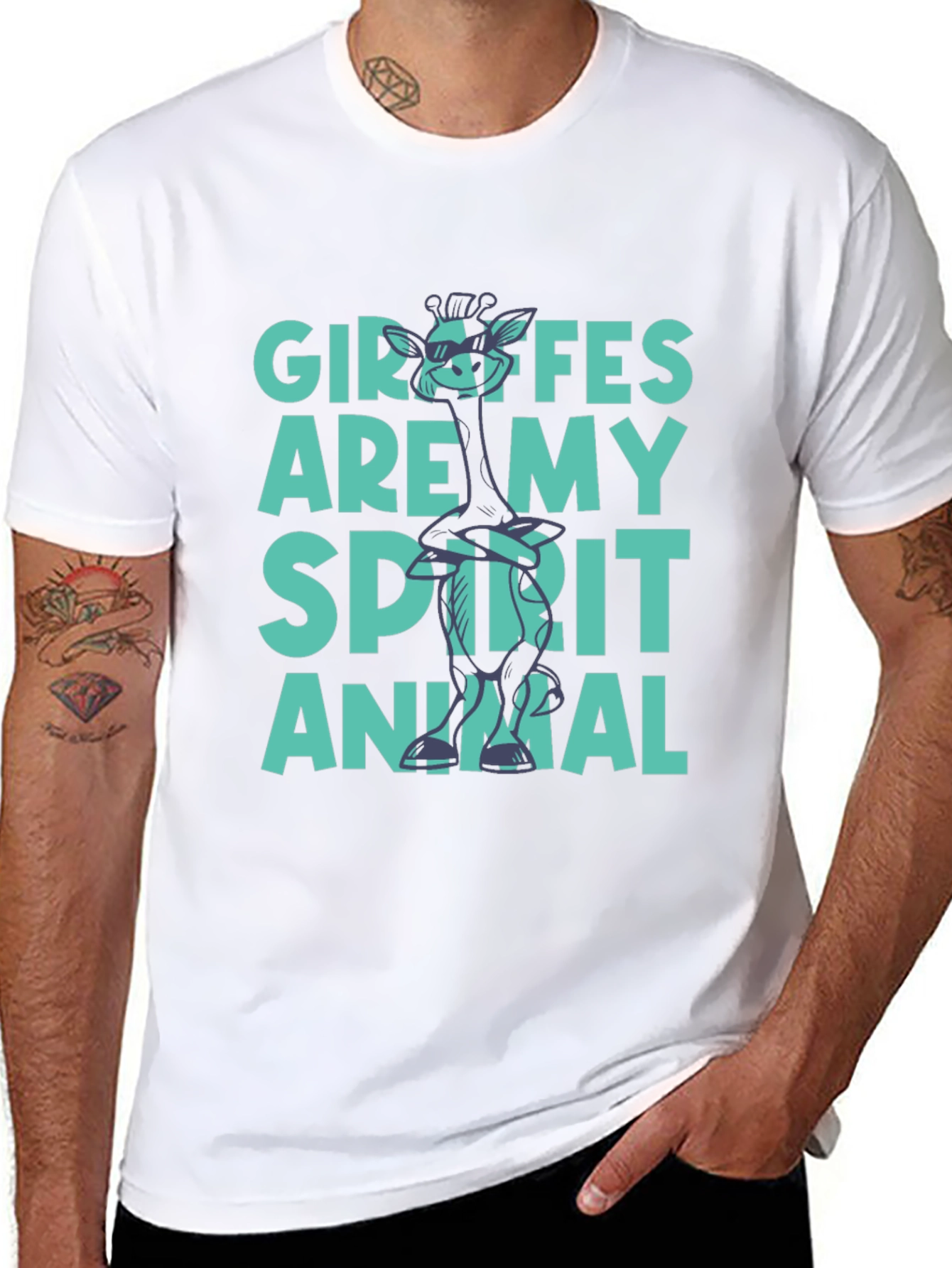 Giraffe Spirit Animal T-Shirt