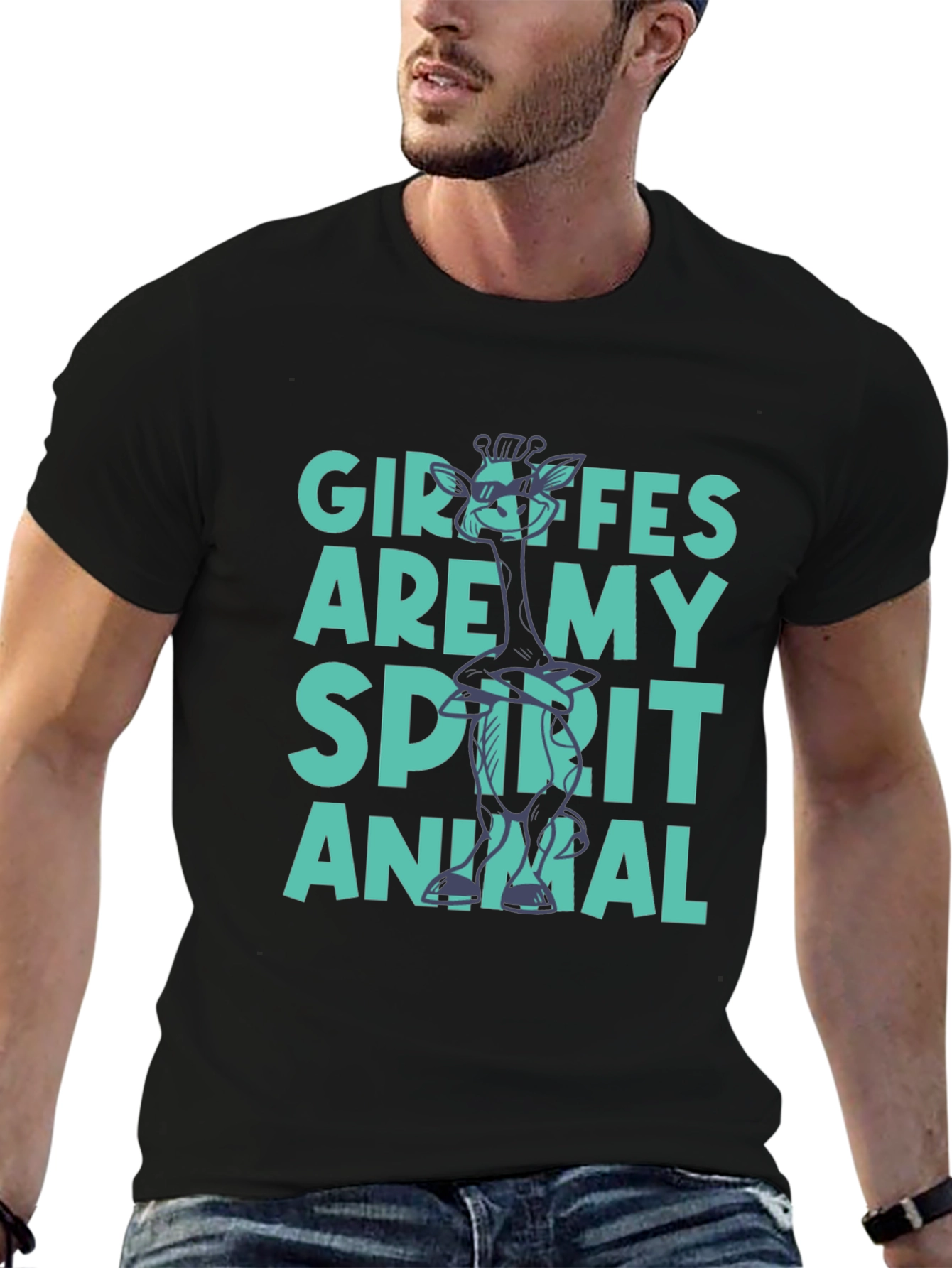 Giraffe Spirit Animal T-Shirt