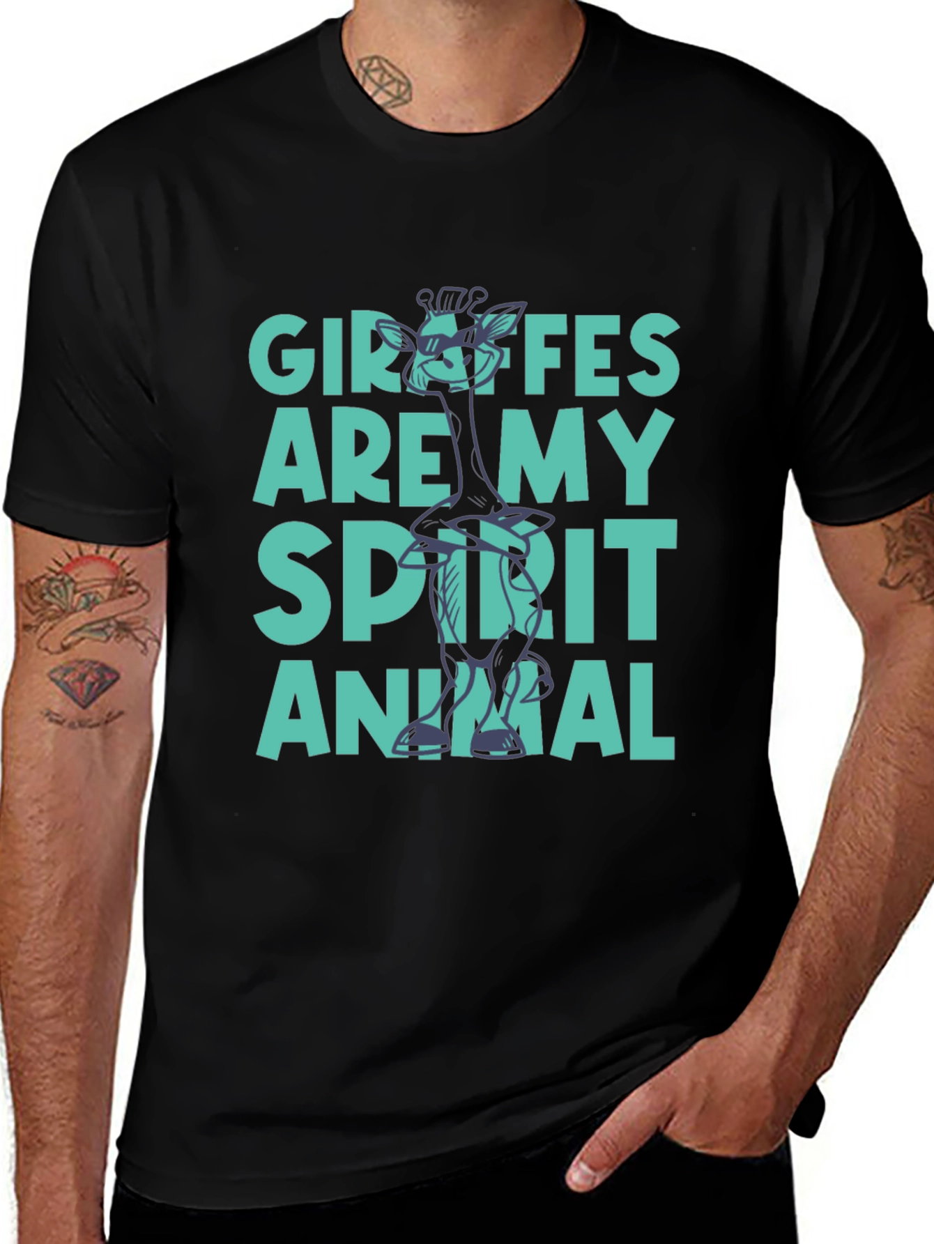 Giraffe Spirit Animal T-Shirt