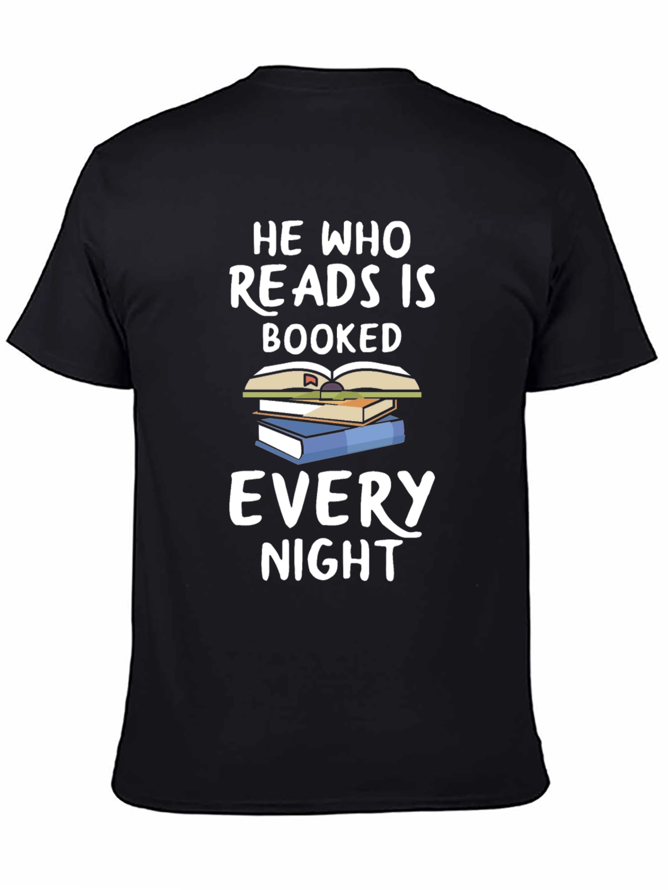 Booked Every Night Reading T-Shirt