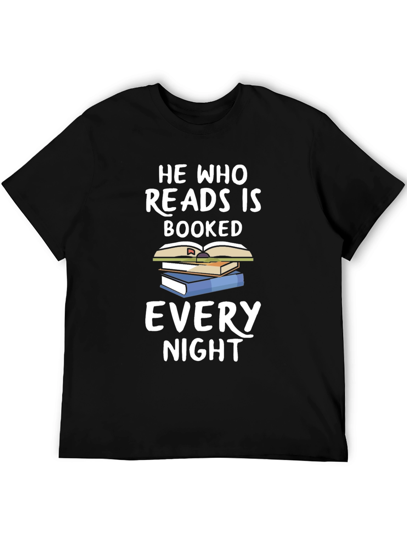 Booked Every Night Reading T-Shirt