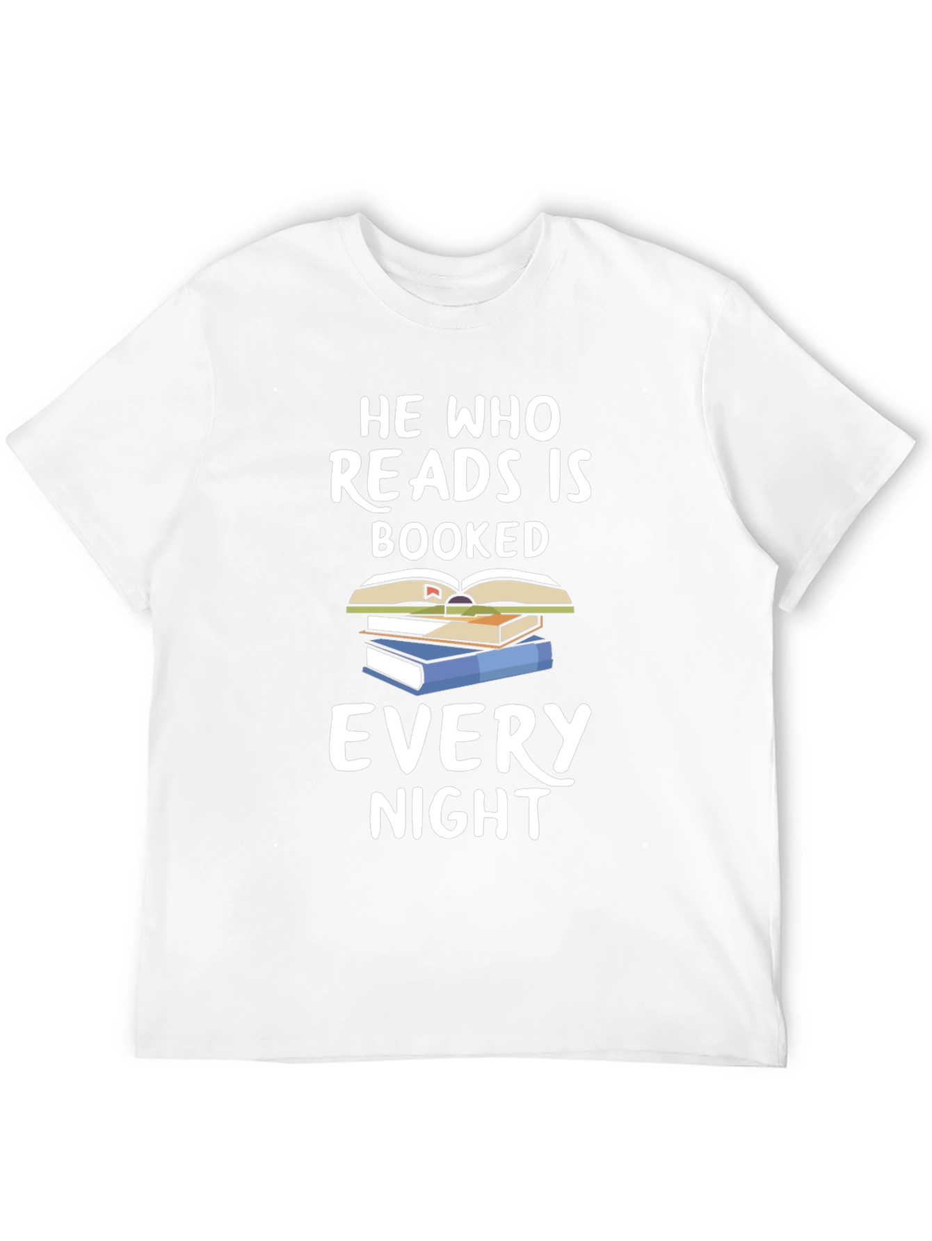 Booked Every Night Reading T-Shirt