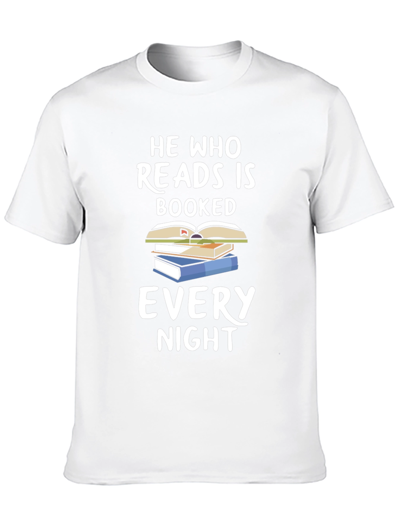 Booked Every Night Reading T-Shirt
