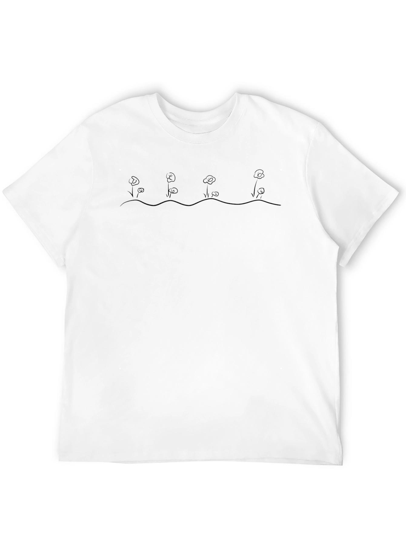 Minimalist Floral T-Shirt