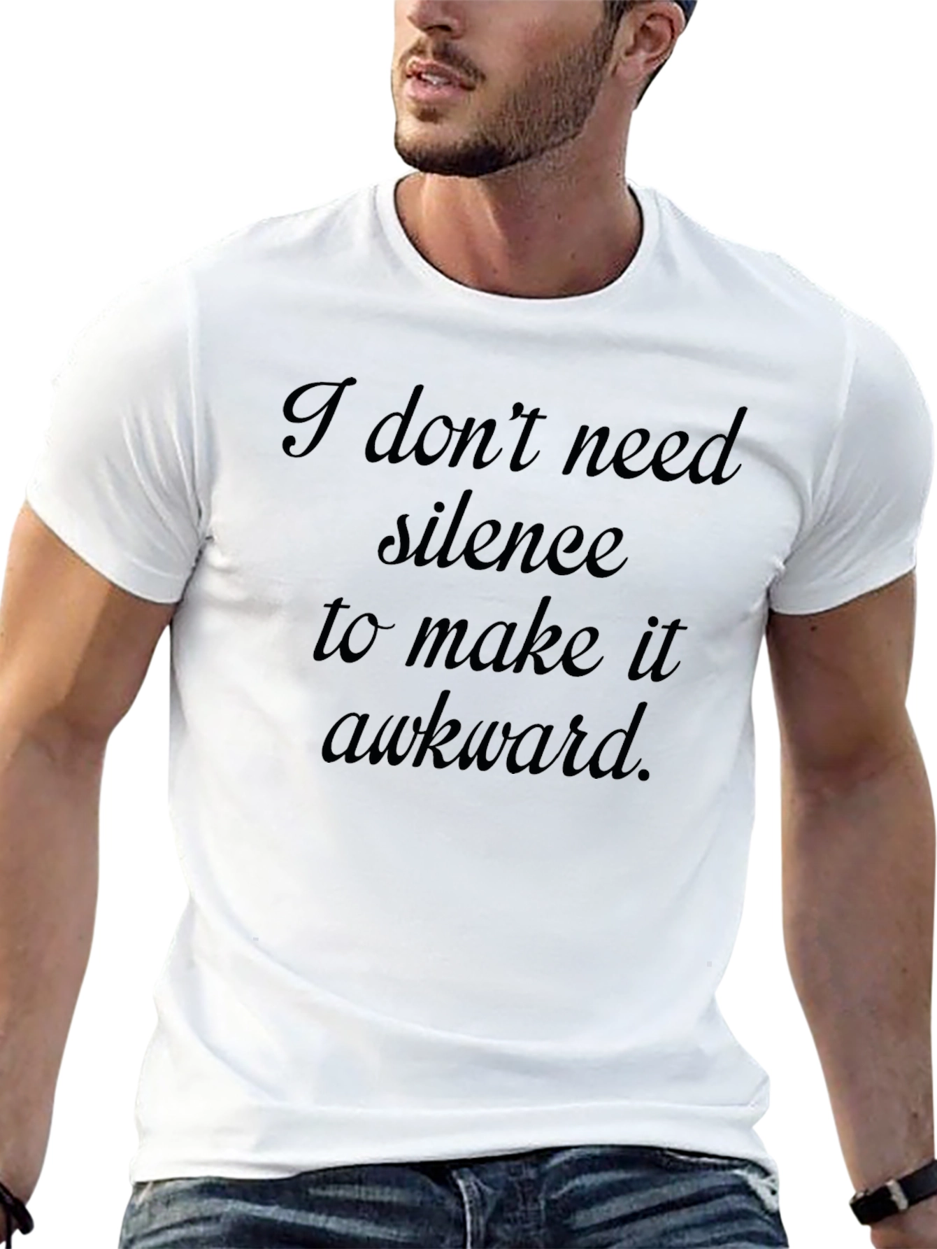 Awkward Statement Tee - Sarcastic Humor T-Shirt