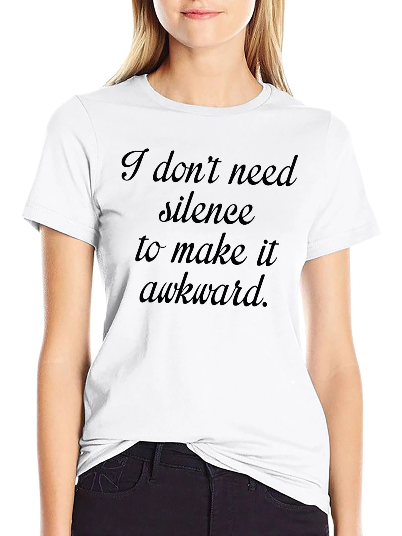 Awkward Statement Tee - Sarcastic Humor T-Shirt