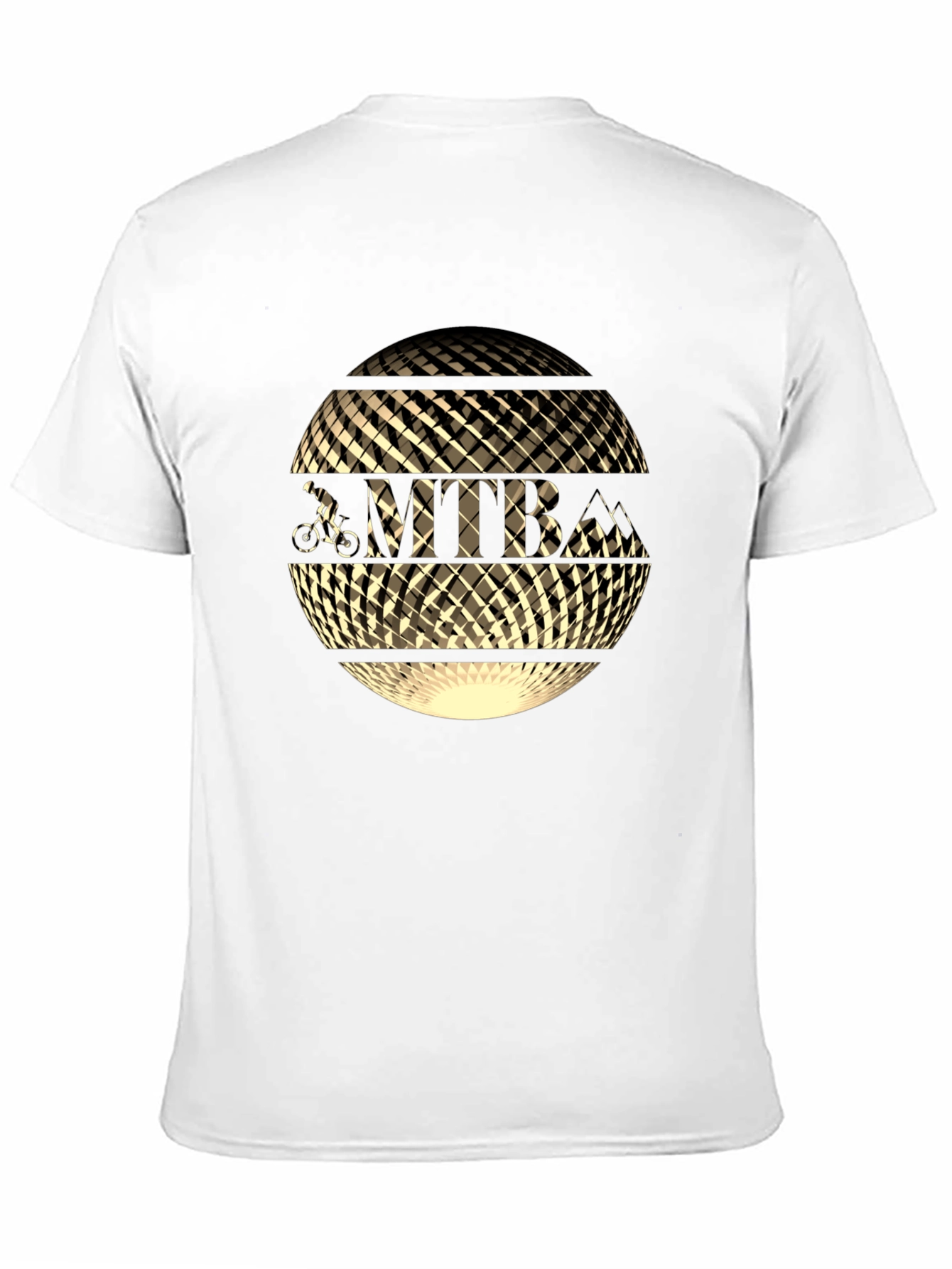 MTB Globe Graphic Tee - Black Cotton Blend