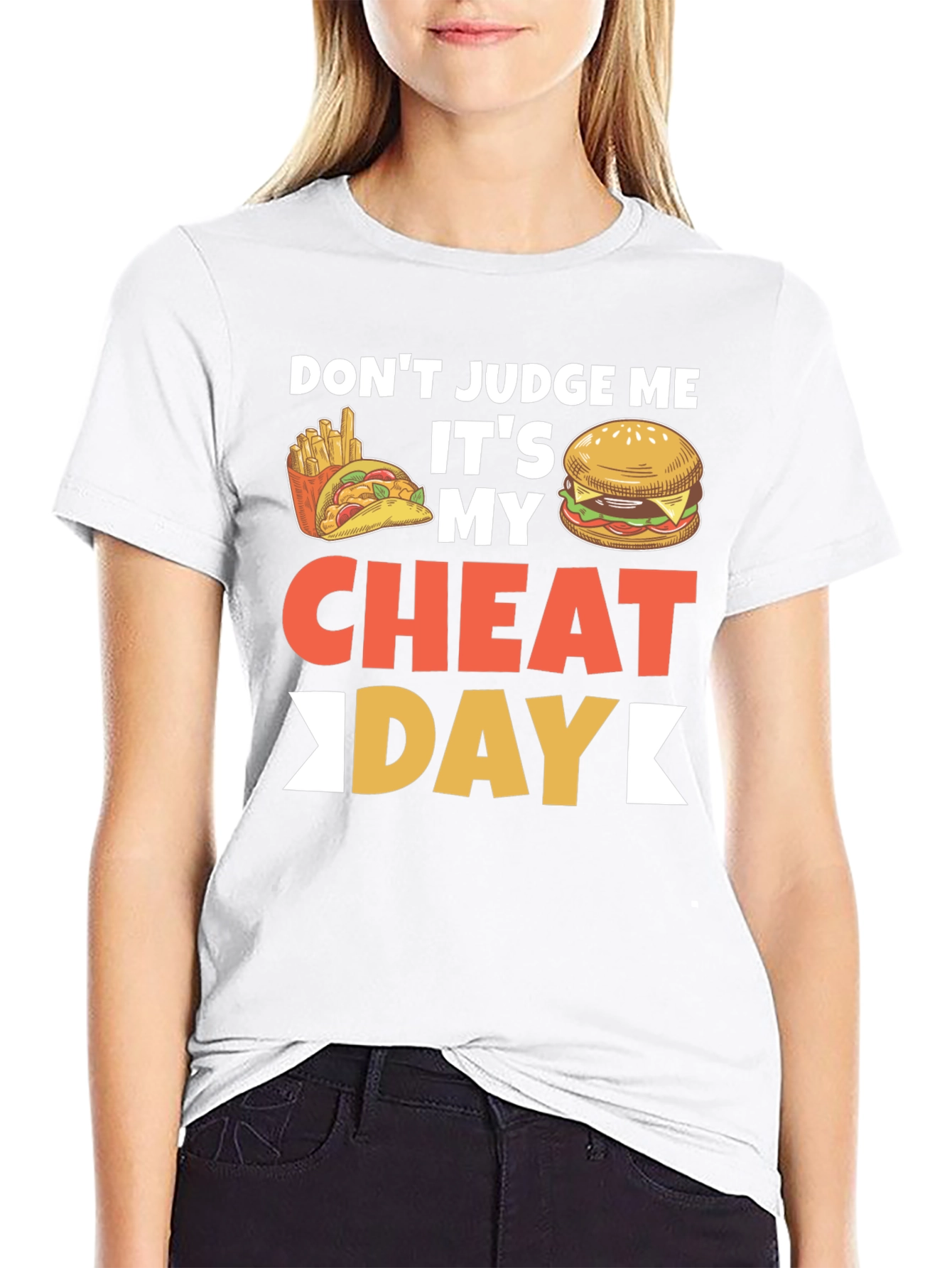 Dont Judge Me Cheat Day T-Shirt