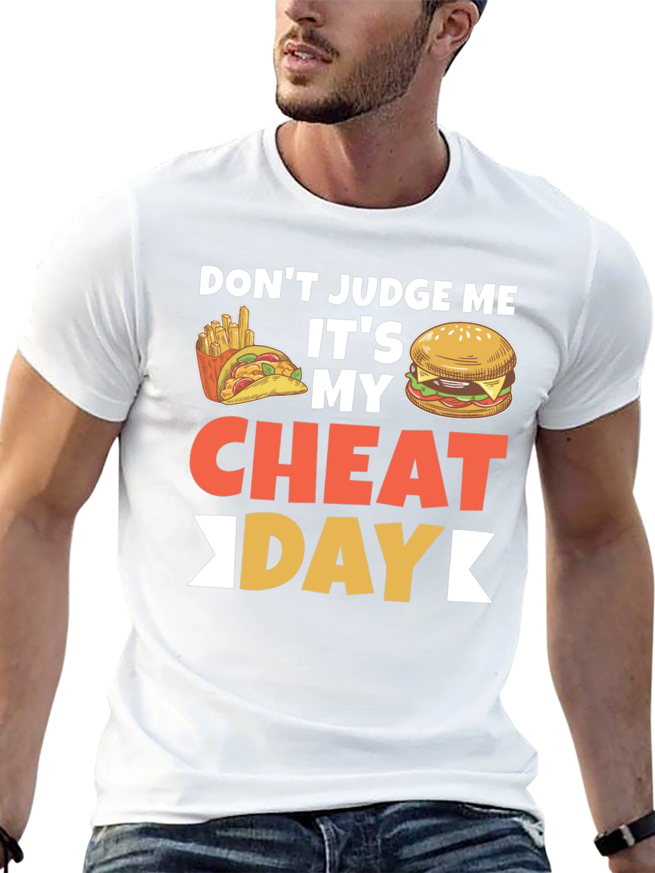 Dont Judge Me Cheat Day T-Shirt