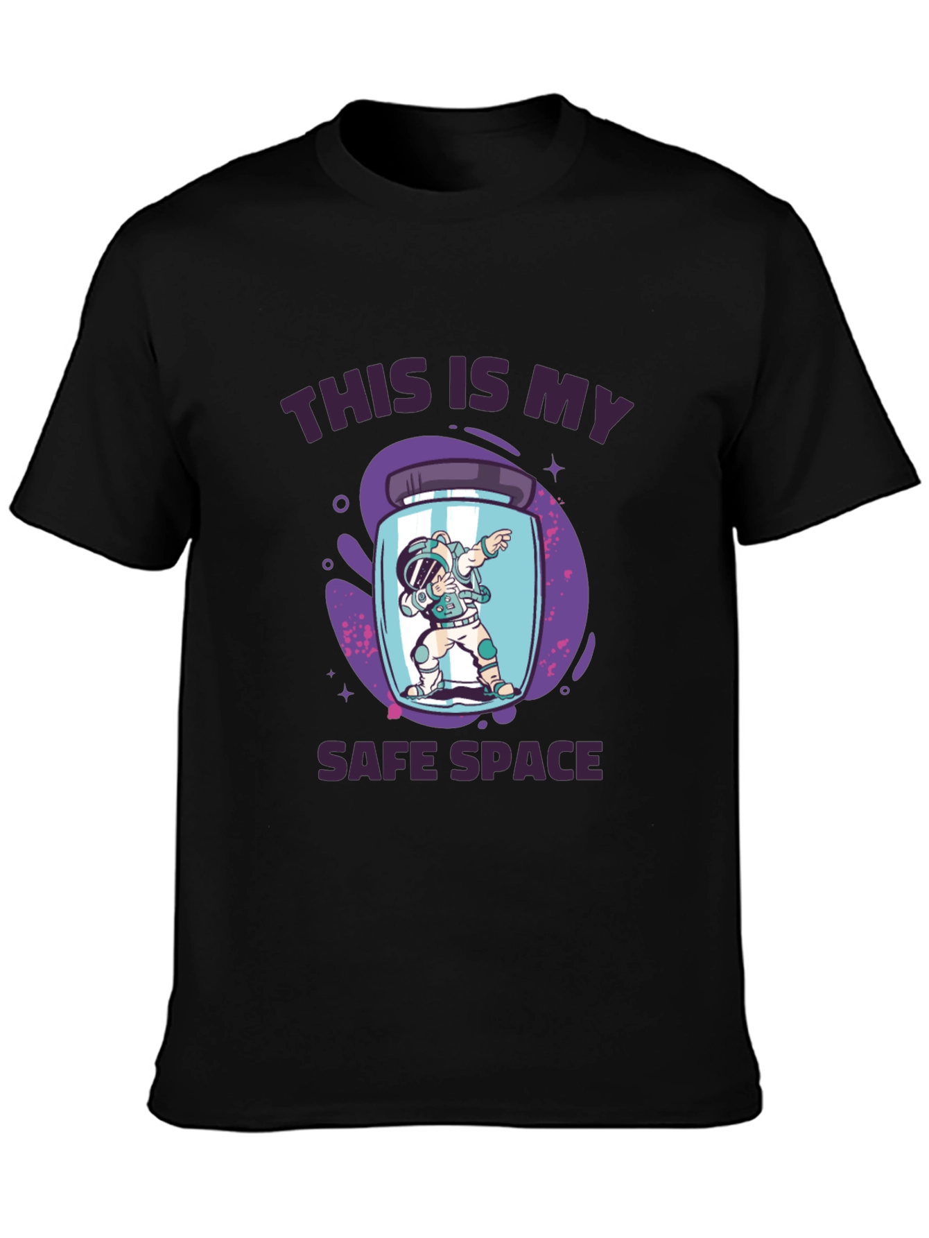 Safe Space Astronaut Dab T-Shirt