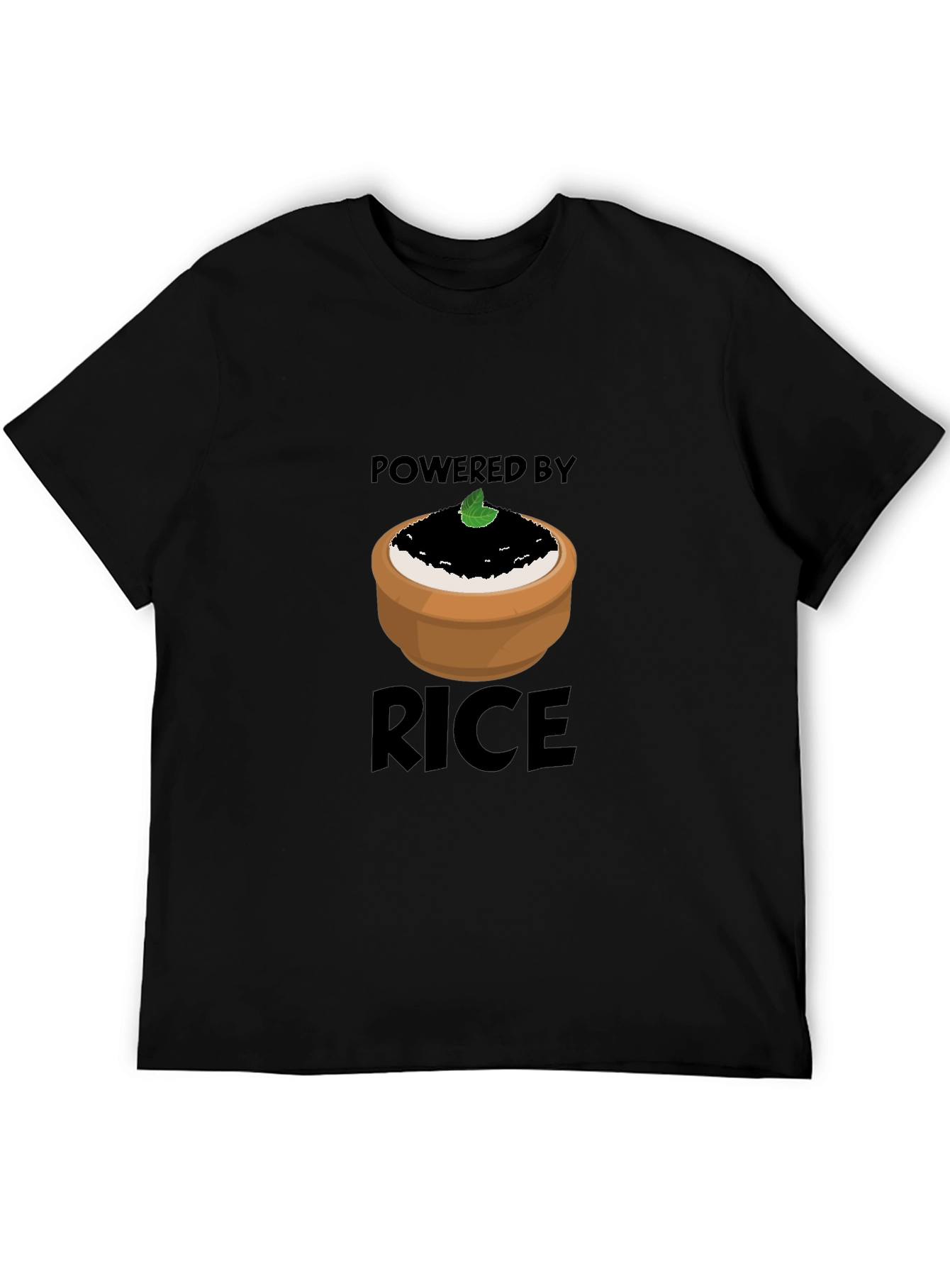 Powered by Rice Graphic T-Shirt