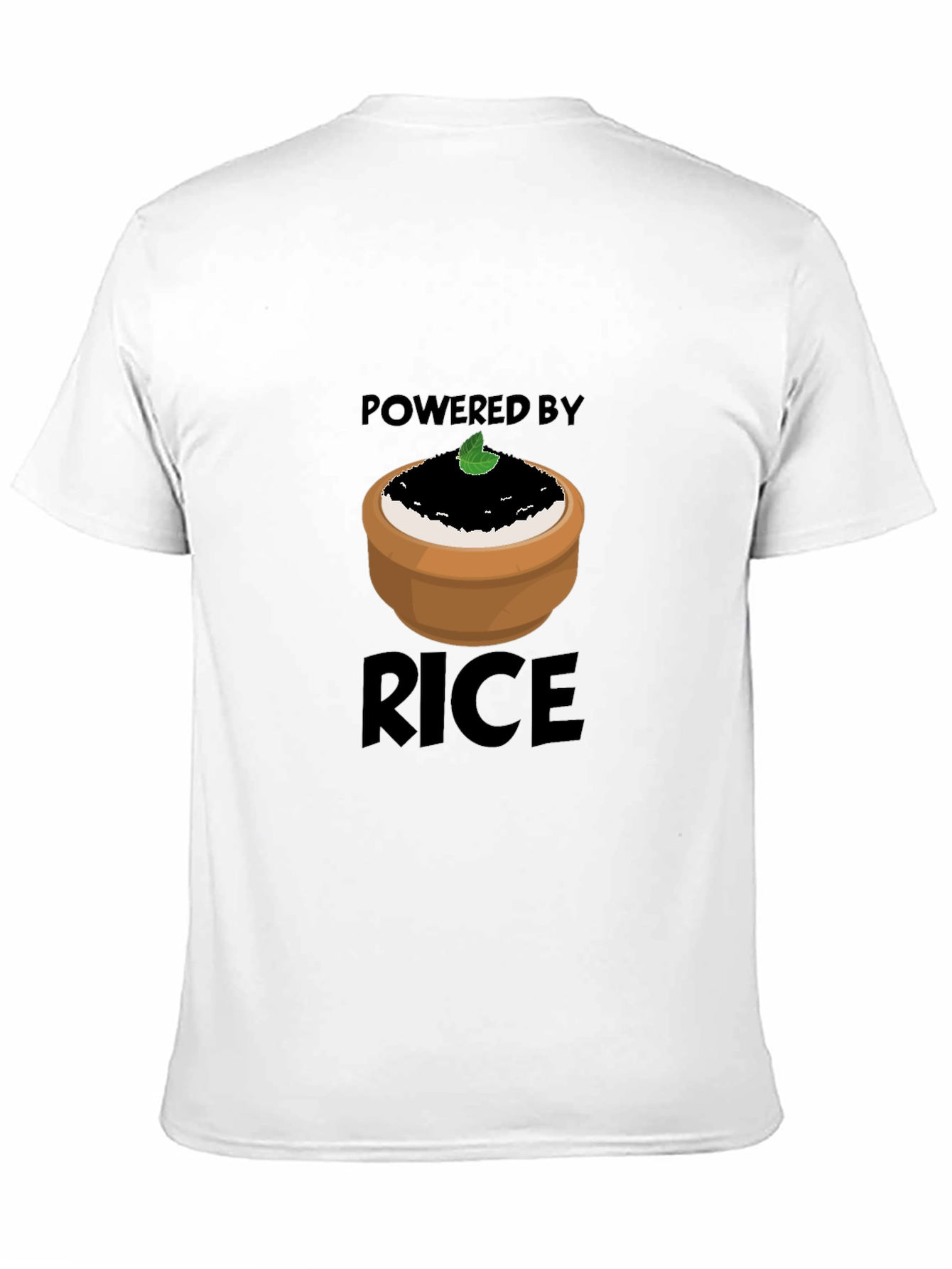 Powered by Rice Graphic T-Shirt