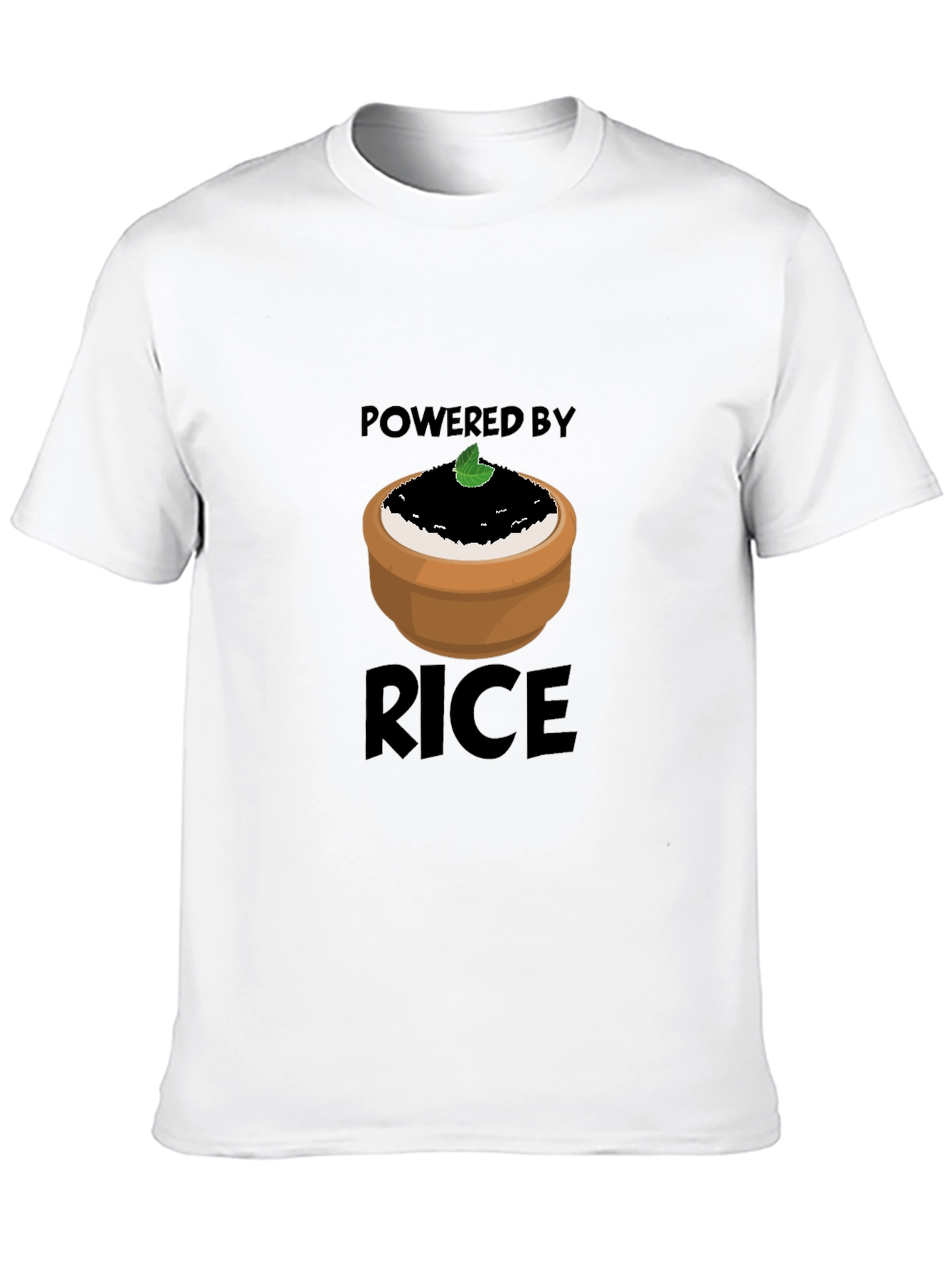 Powered by Rice Graphic T-Shirt