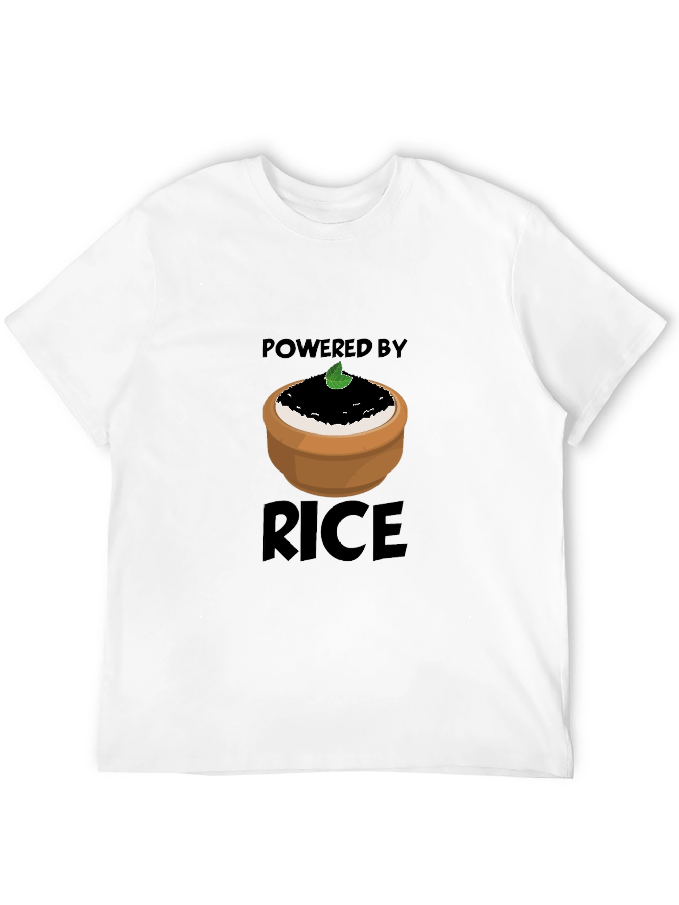 Powered by Rice Graphic T-Shirt