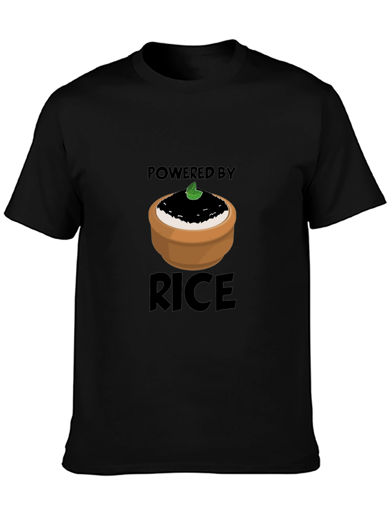 Powered by Rice Graphic T-Shirt