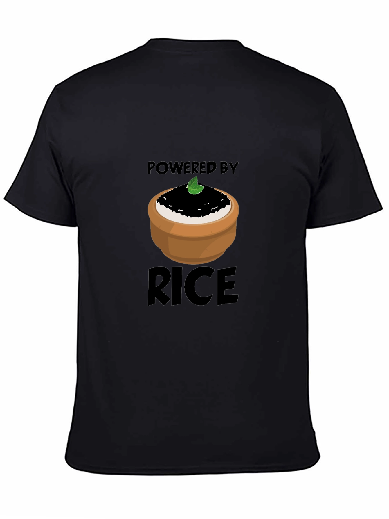 Powered by Rice Graphic T-Shirt