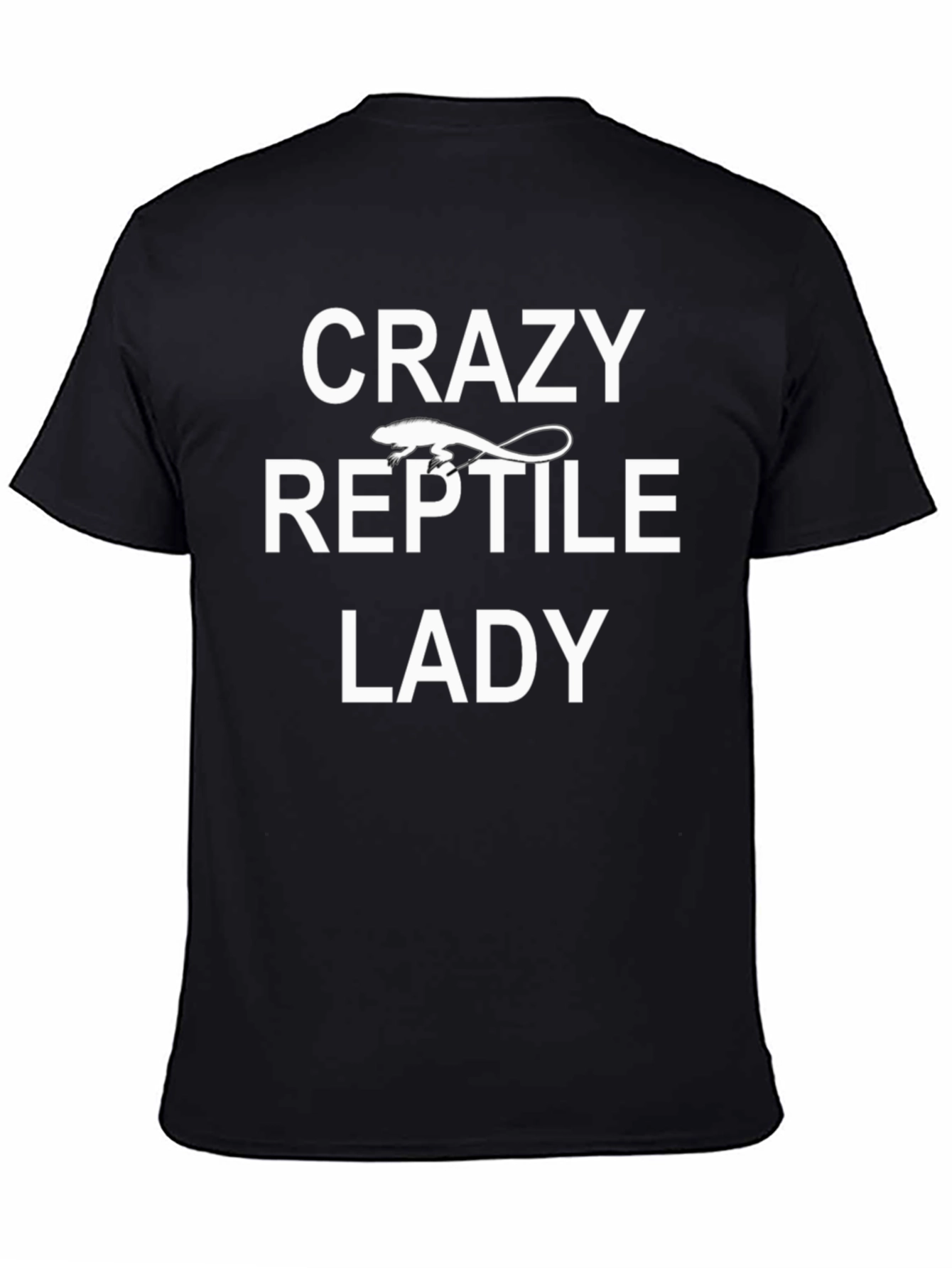 Crazy Reptile Lady T-Shirt - Graphic Tee