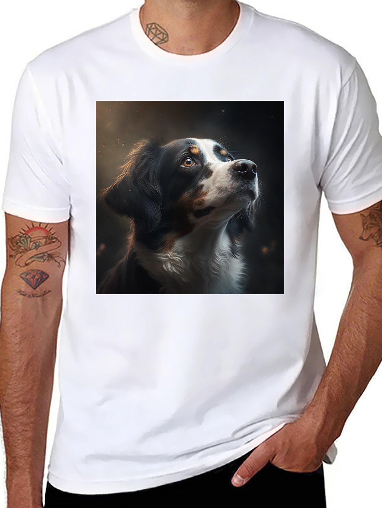 Dog Portrait Graphic Tee