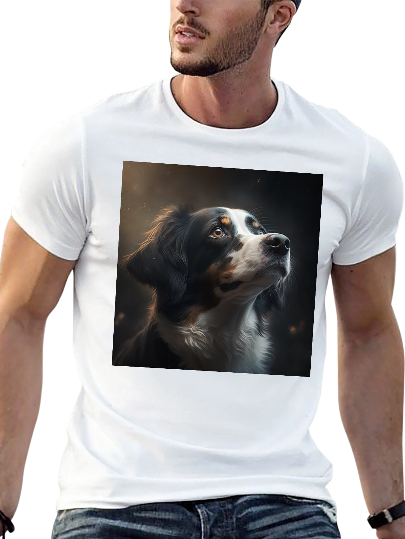 Dog Portrait Graphic Tee