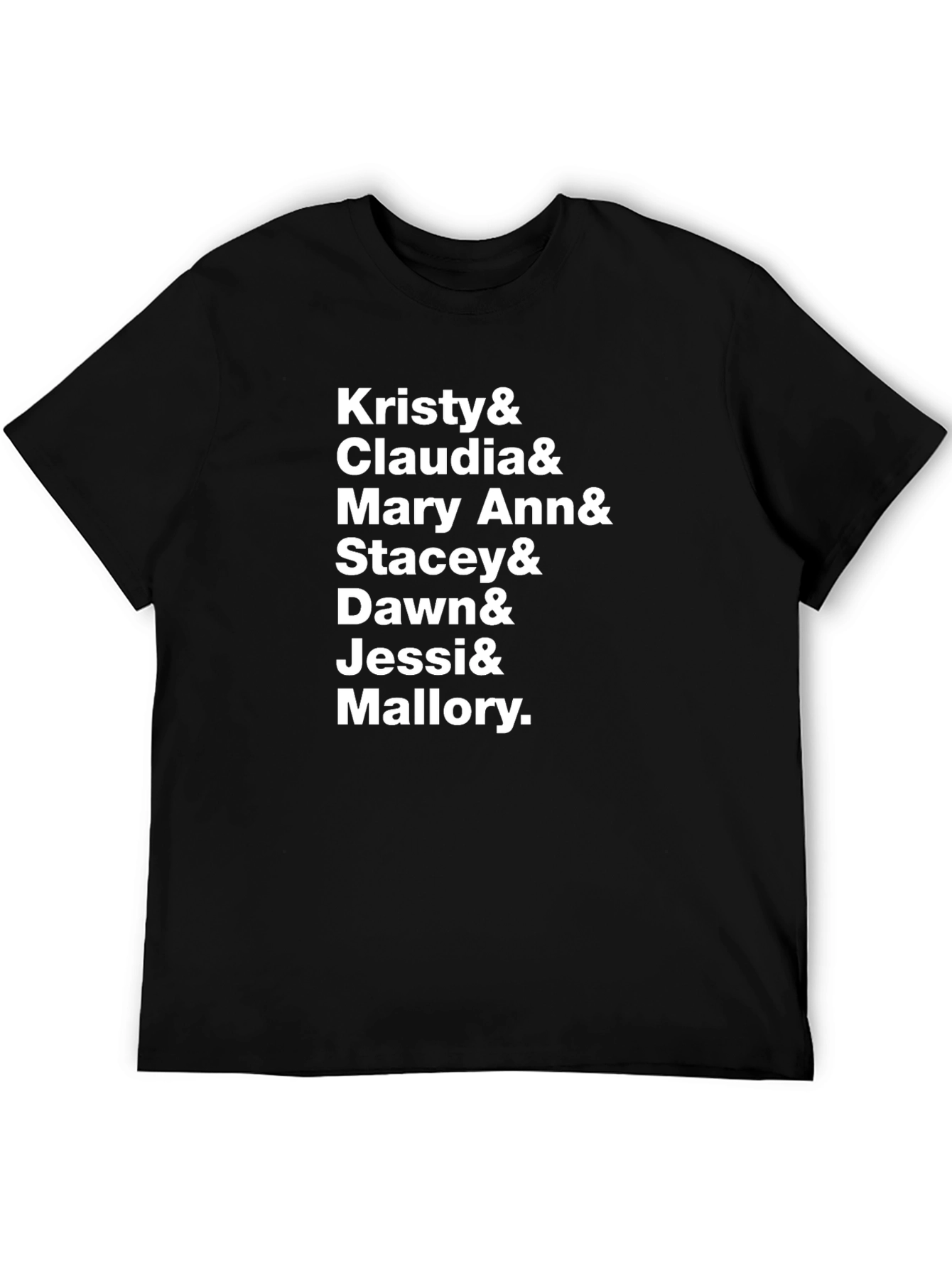 Kristy & Friends Black T-Shirt