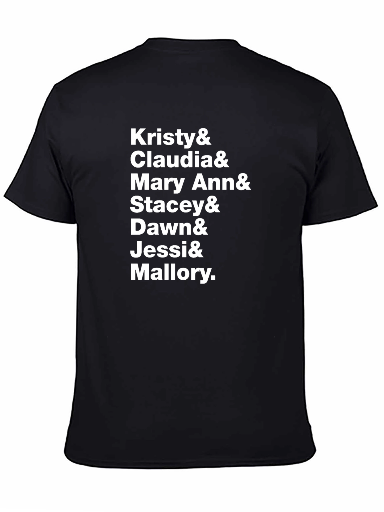 Kristy & Friends Black T-Shirt