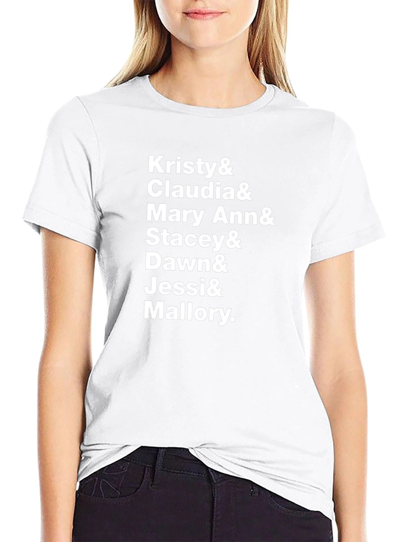 Kristy & Friends Black T-Shirt