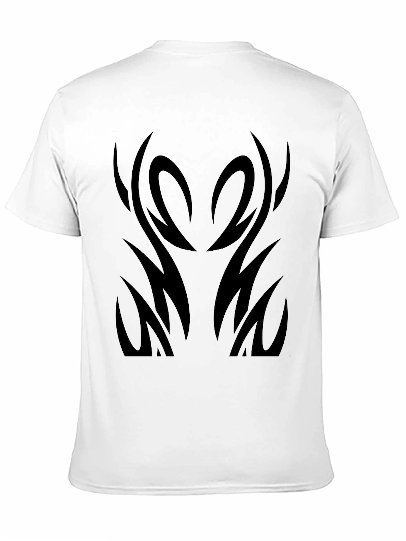 Tribal Graphic Black T-Shirt for Men