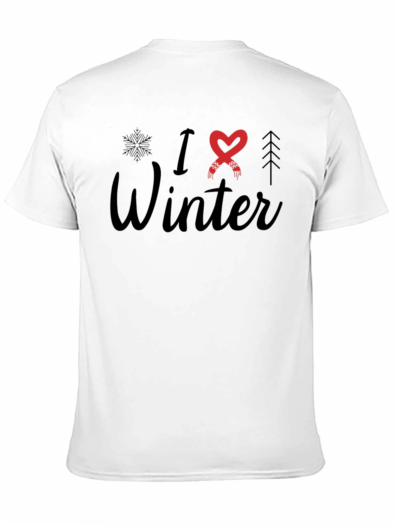 I Love Winter Graphic T-Shirt