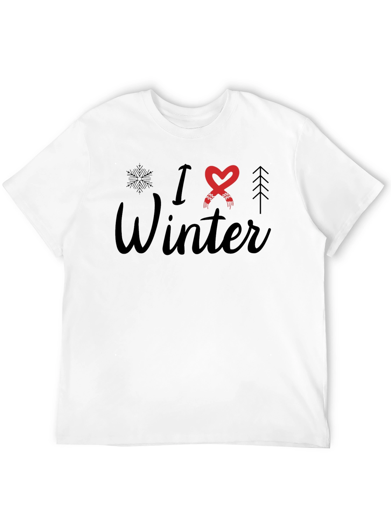 I Love Winter Graphic T-Shirt