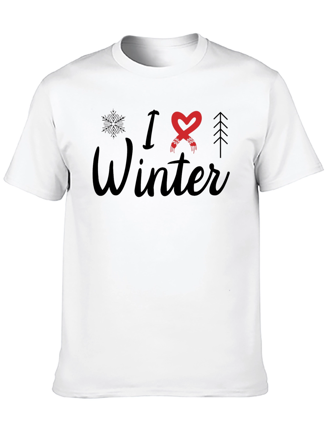 I Love Winter Graphic T-Shirt