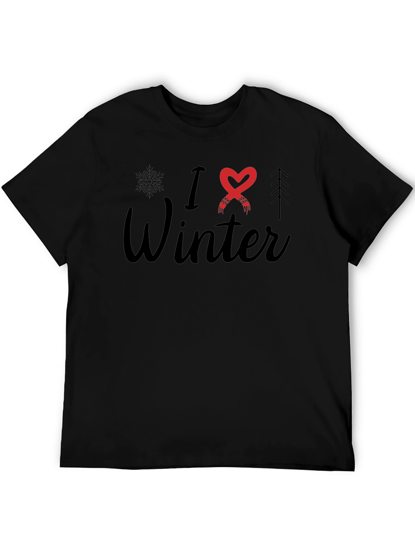I Love Winter Graphic T-Shirt