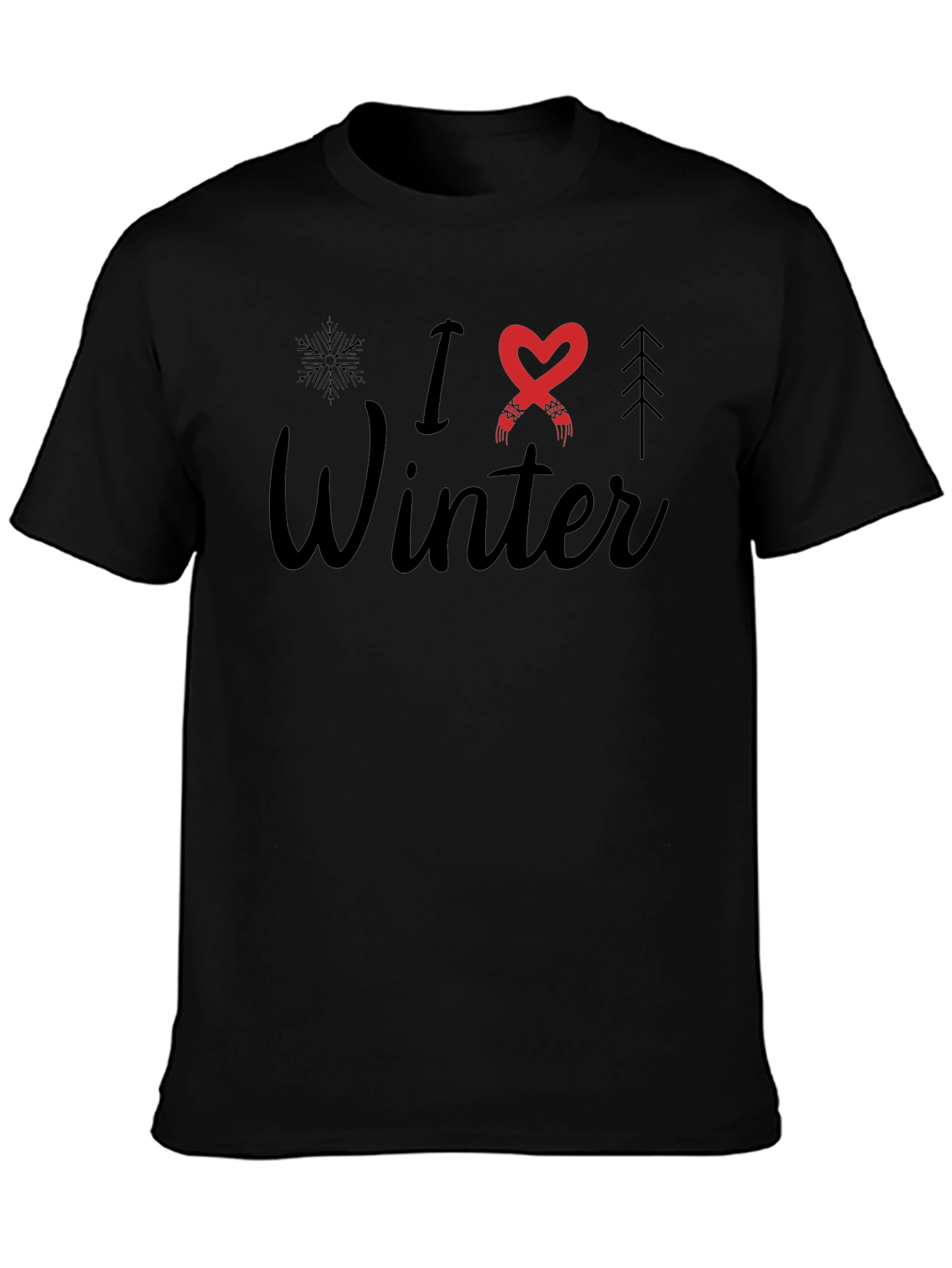 I Love Winter Graphic T-Shirt