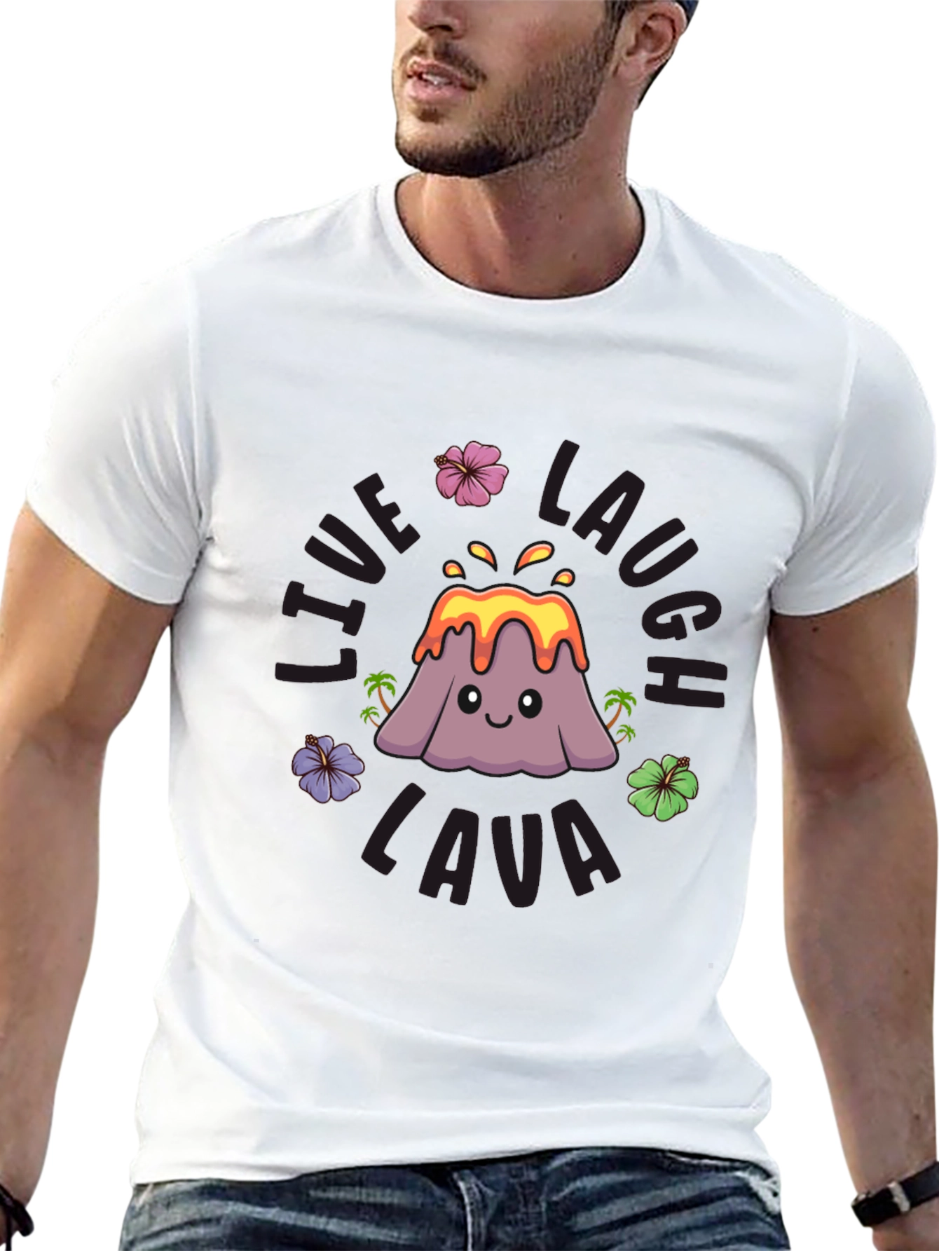 Live Laugh Lava Graphic T-Shirt