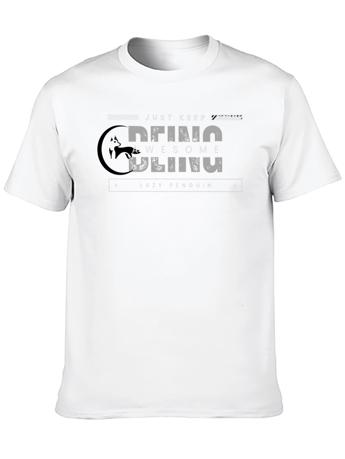 Awesome Penguin Graphic T-Shirt