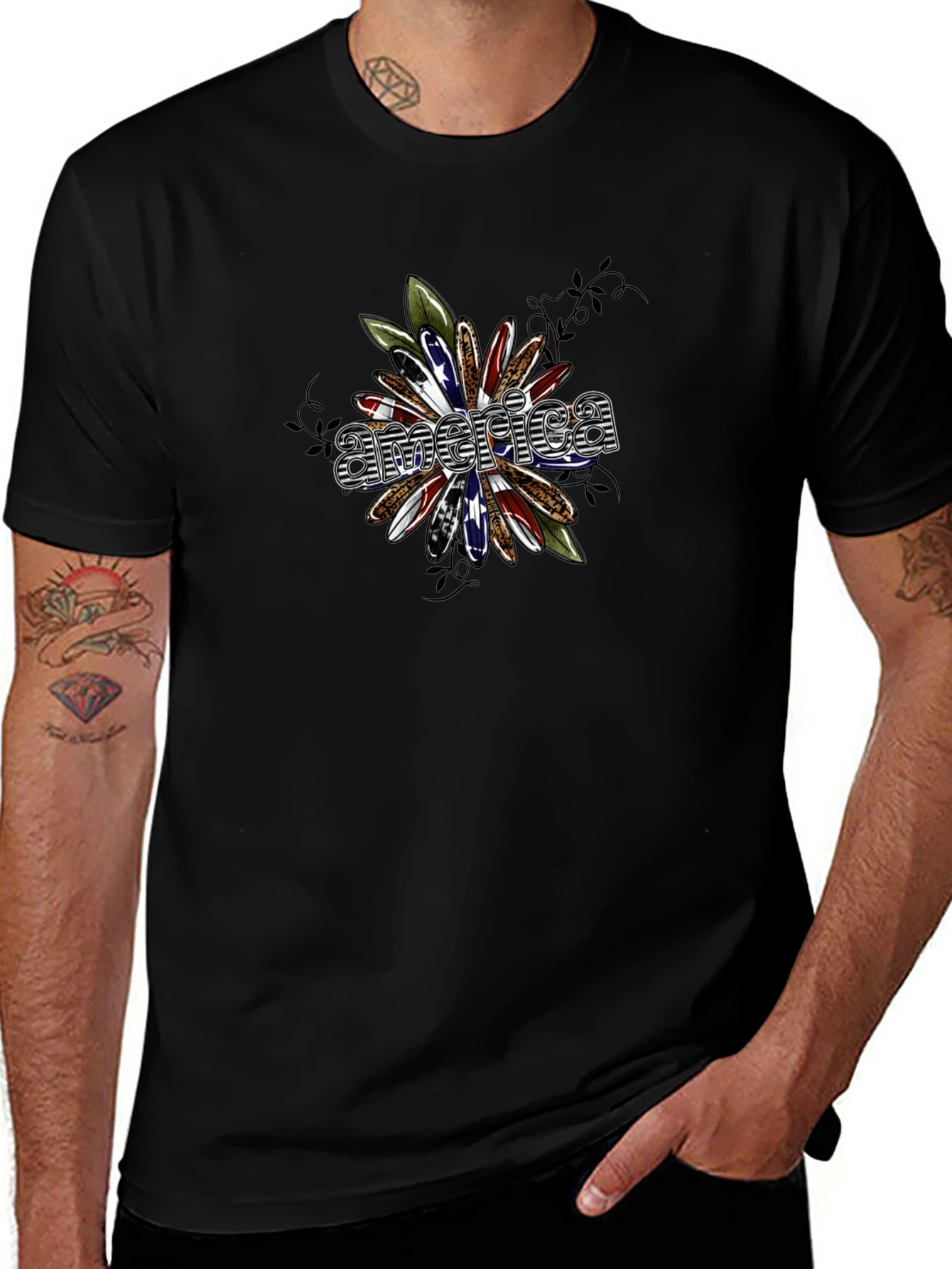 American Pride Graphic T-Shirt