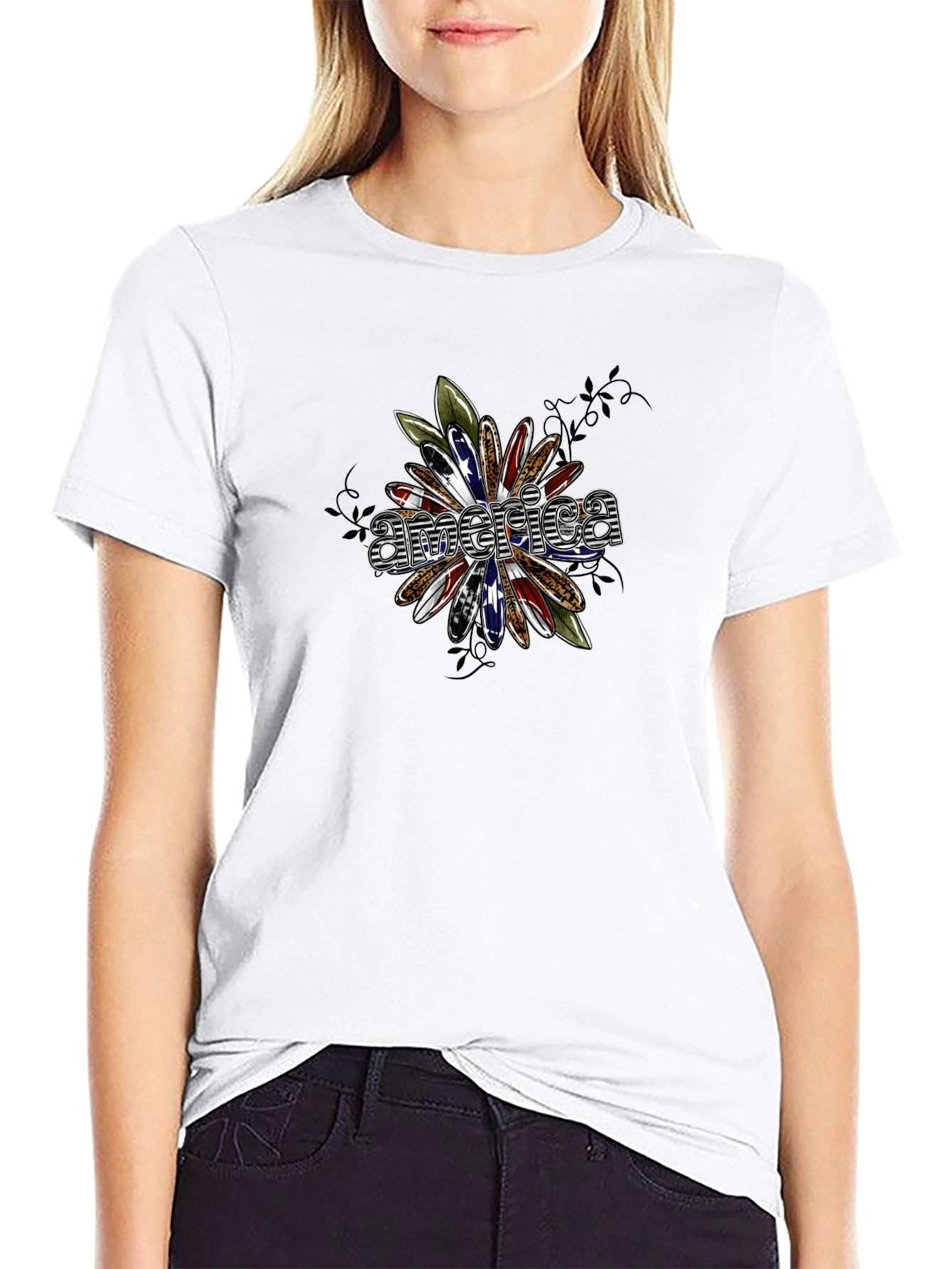 American Pride Graphic T-Shirt