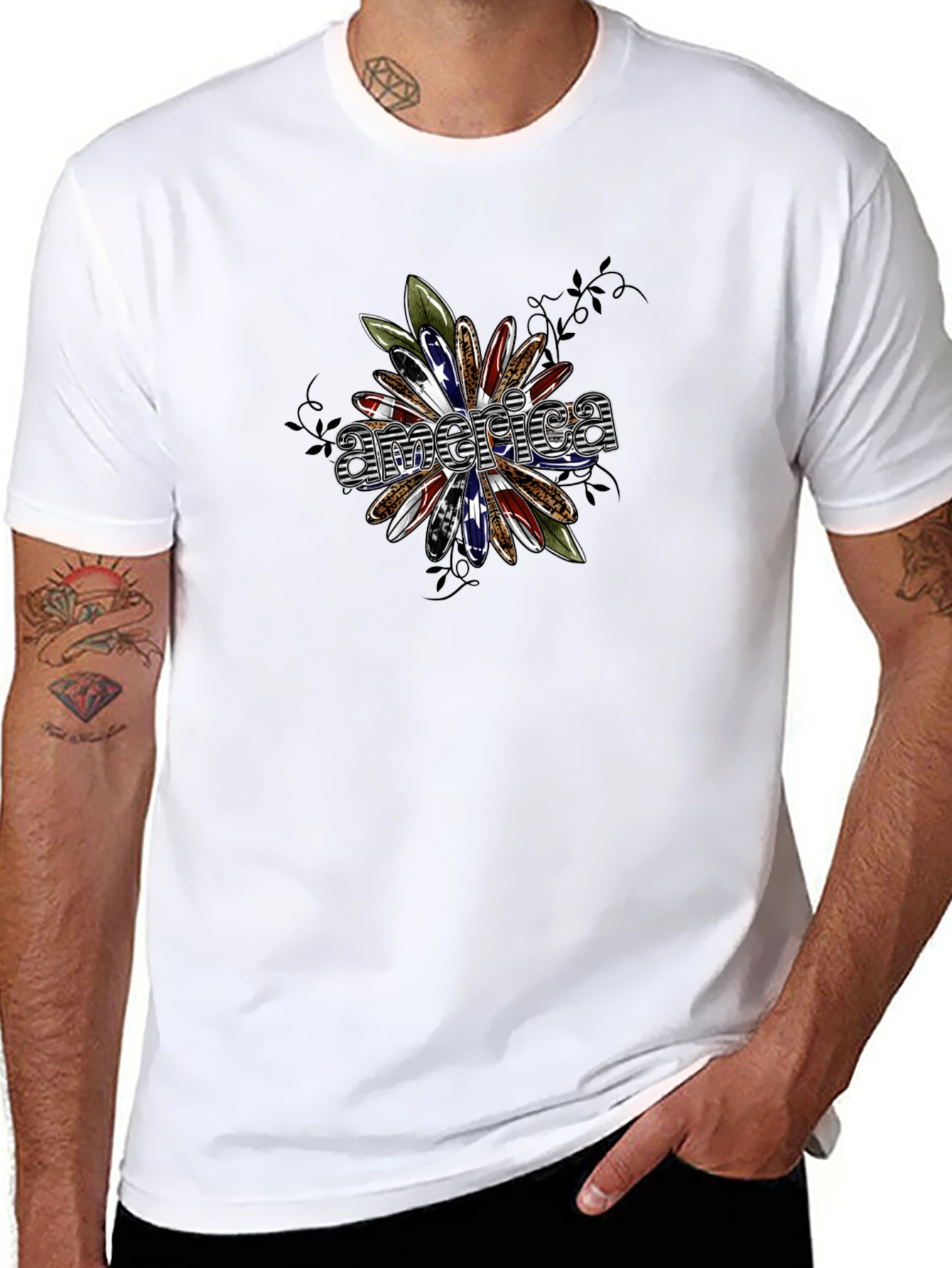 American Pride Graphic T-Shirt