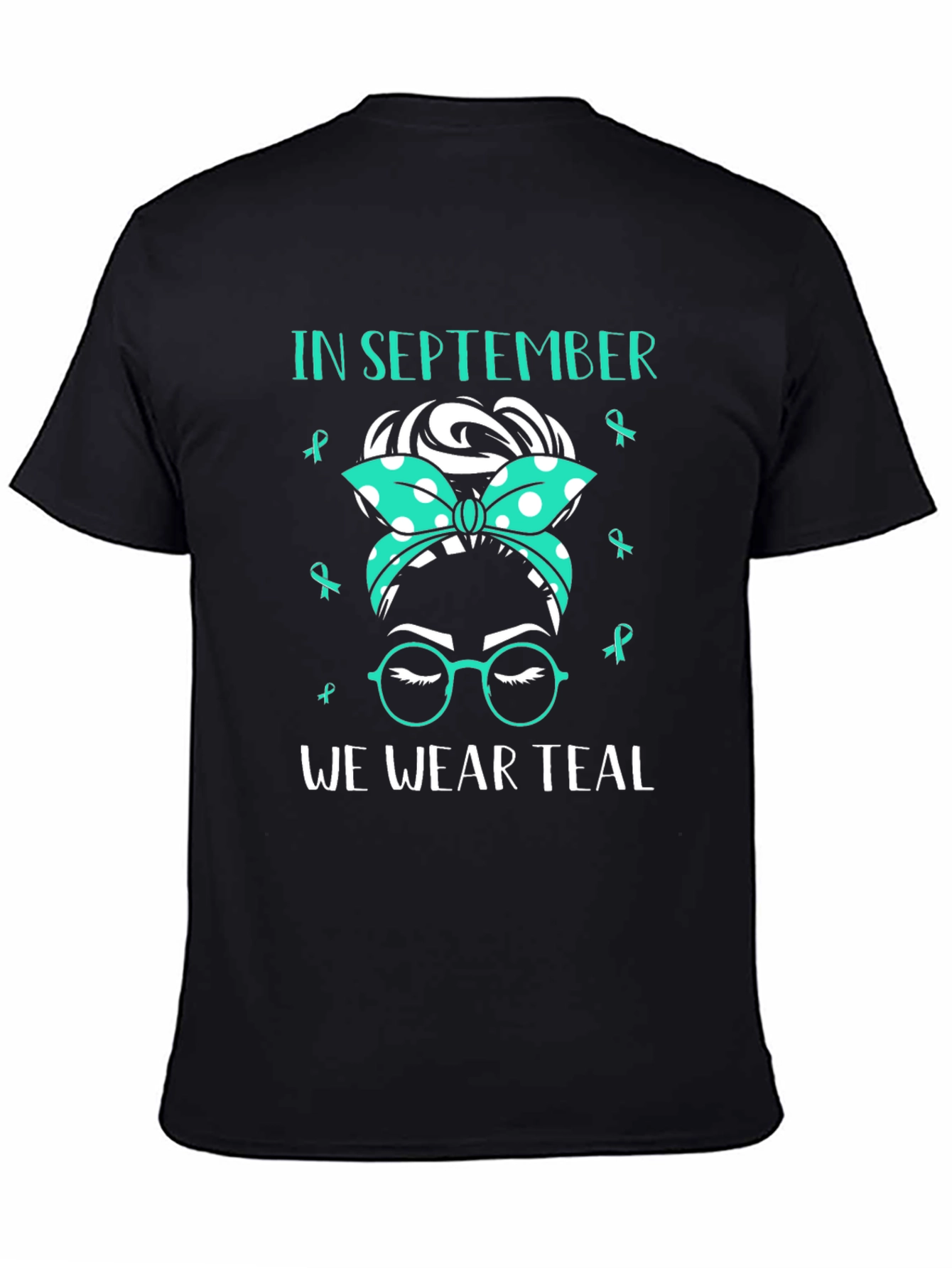 September Teal Awareness Ribbon T-Shirt