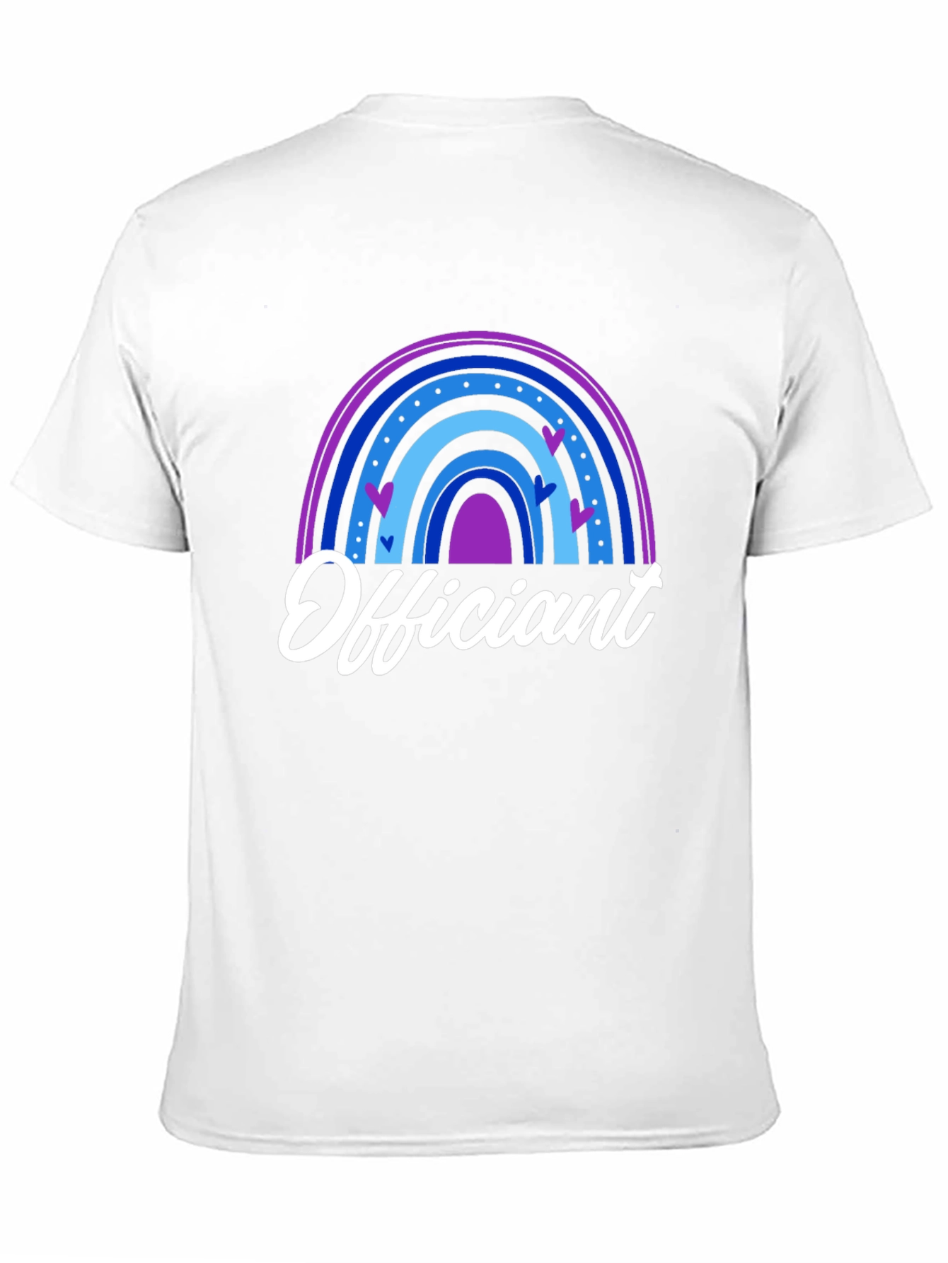 Officiant Rainbow Heart T-Shirt