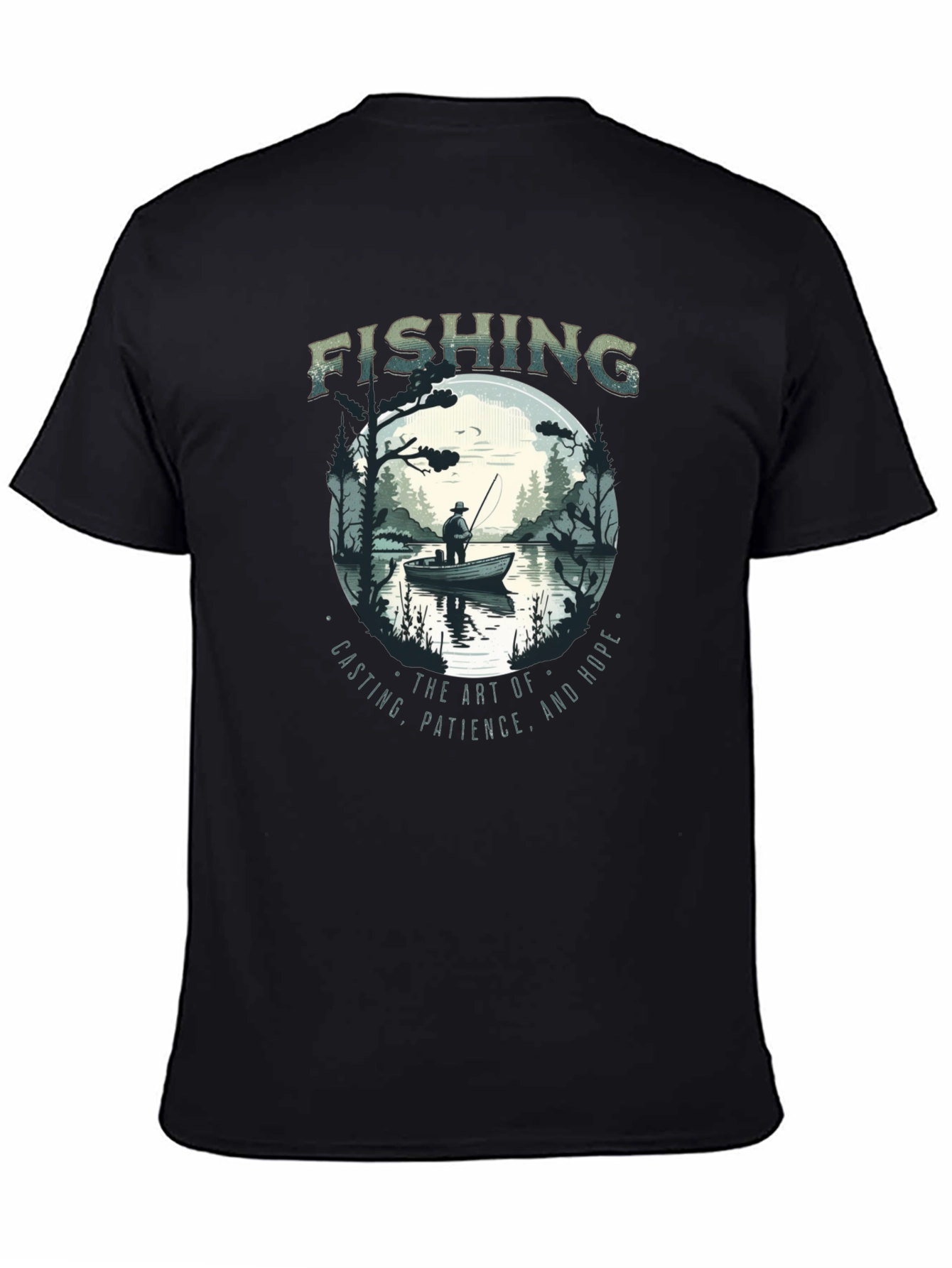 Fishing Graphic Tee - Anglers Art Shirt
