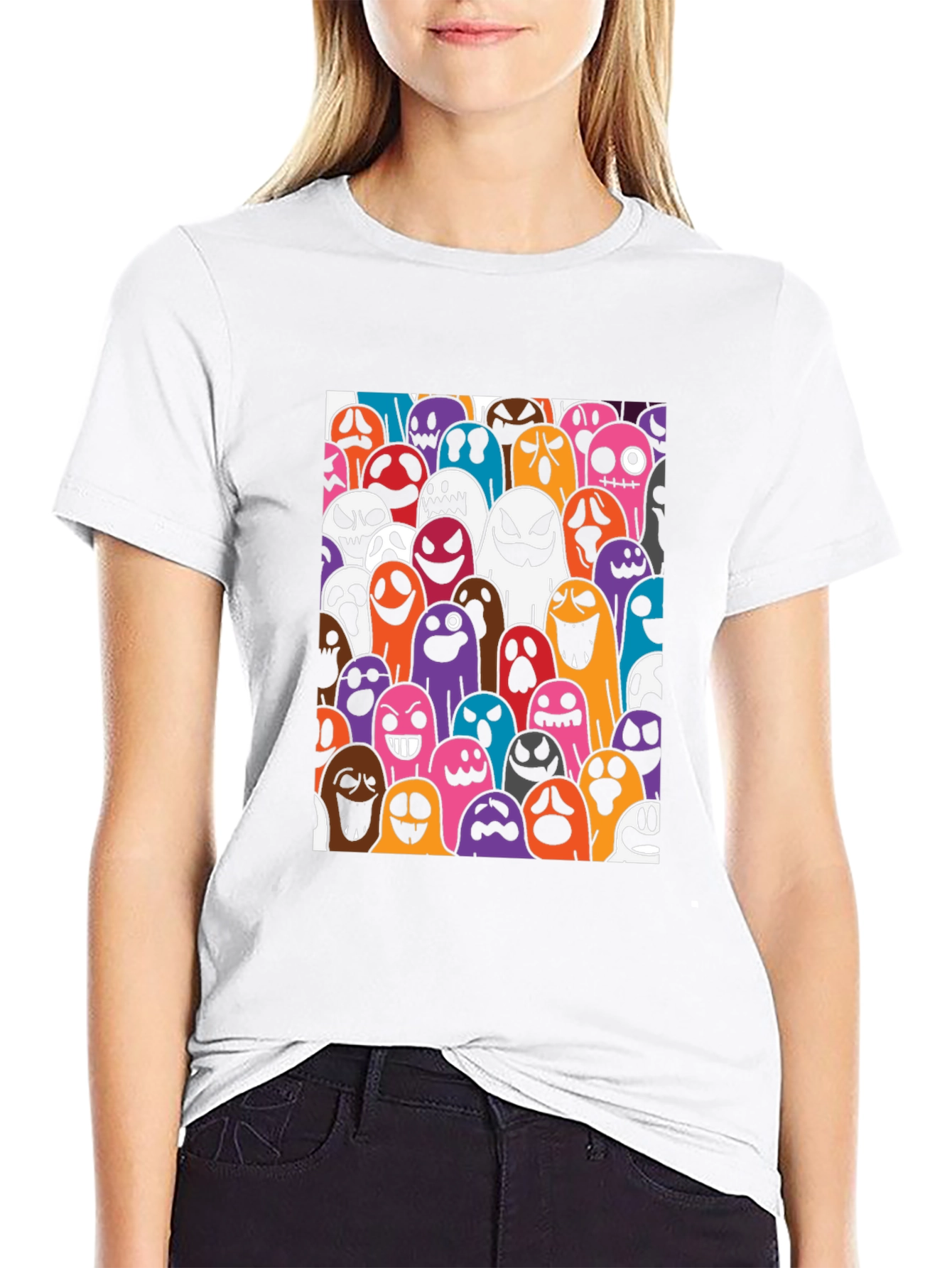 Spooky Season Ghost T-Shirt