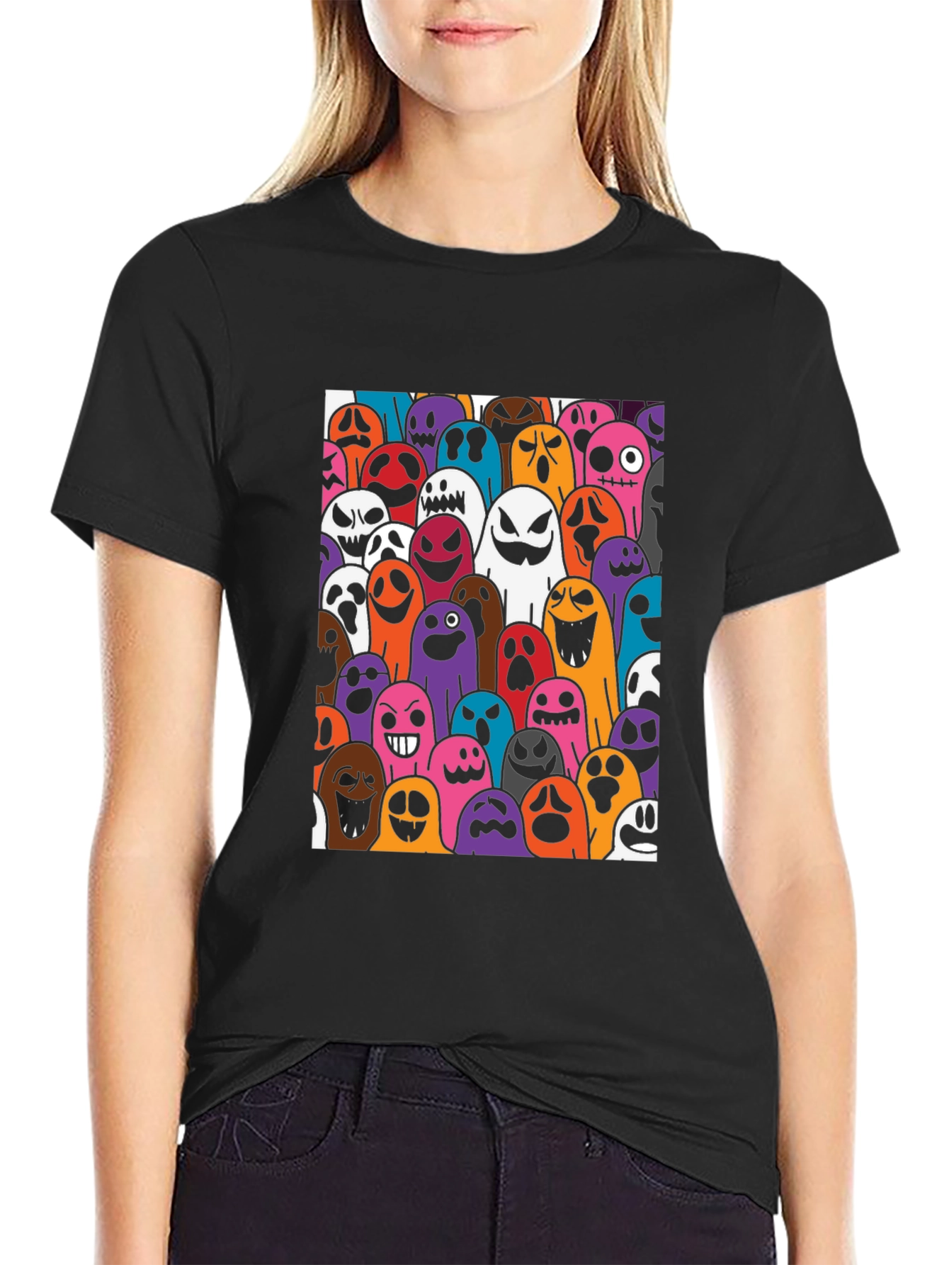 Spooky Season Ghost T-Shirt